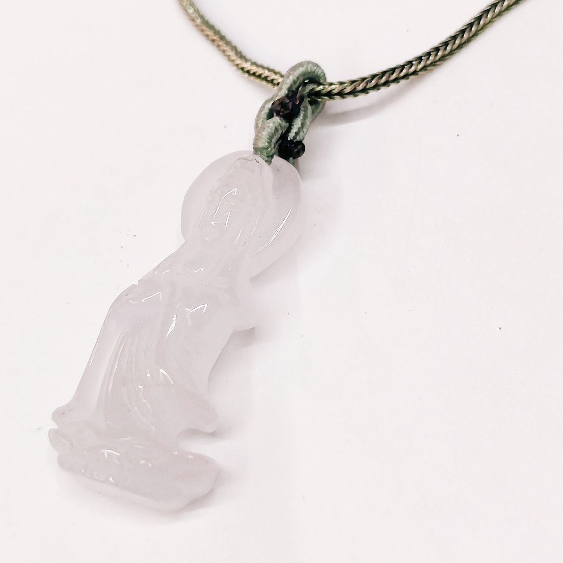 白衣觀音玉珮&項鍊【十方】155155