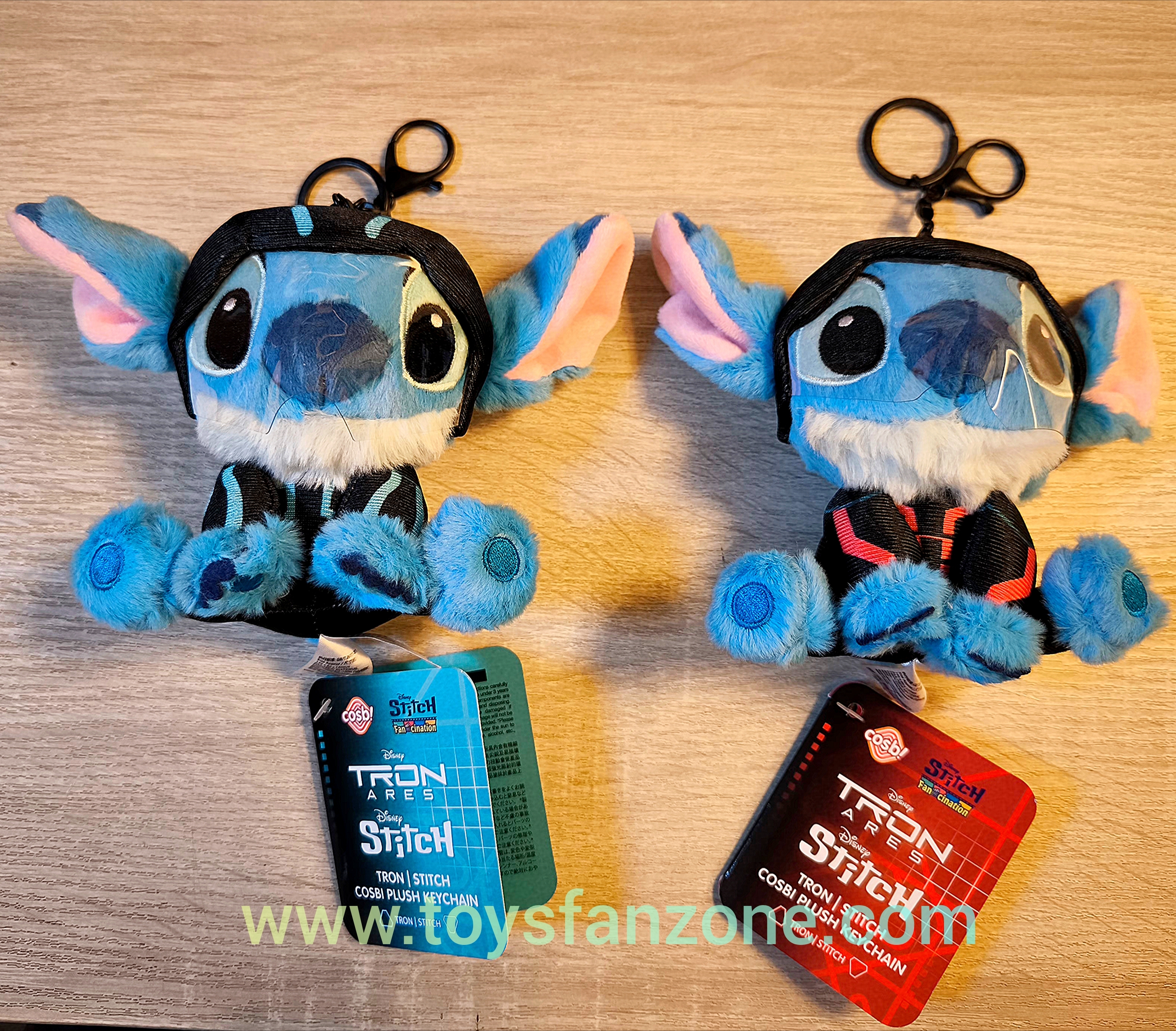 Hot Toys Disney Tron Ares Stitch Cosbi Plush Keychain