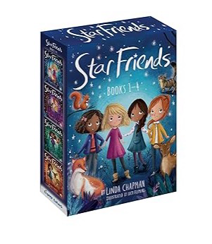 Star Friends Series 4 Books Collection Set by Linda Chapman