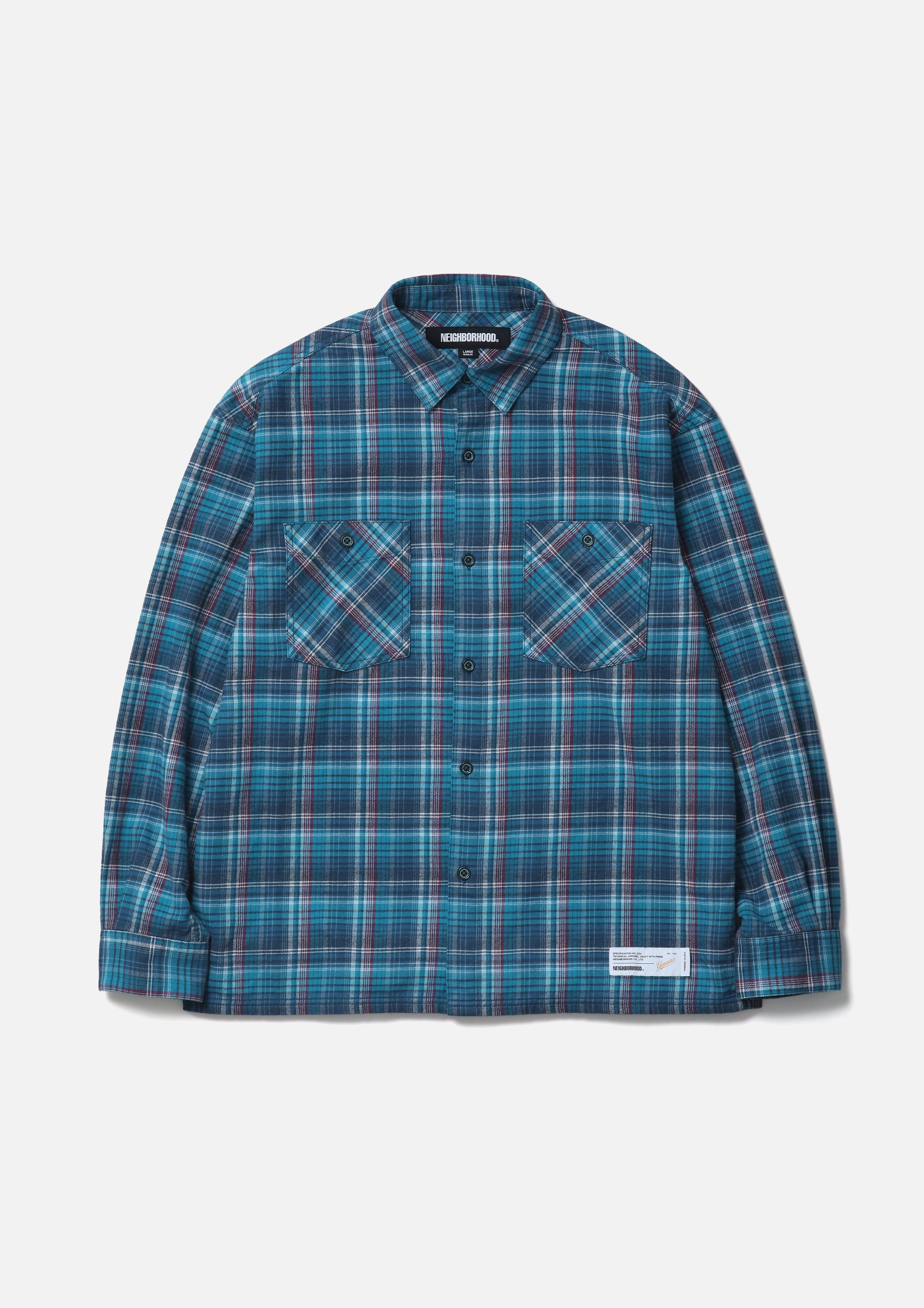 『代購商品』2025AW NEIGHBORHOOD NBHD CLAN TARTAN CHECK SHIRT LS 襯衫 252ARNH-SHM01