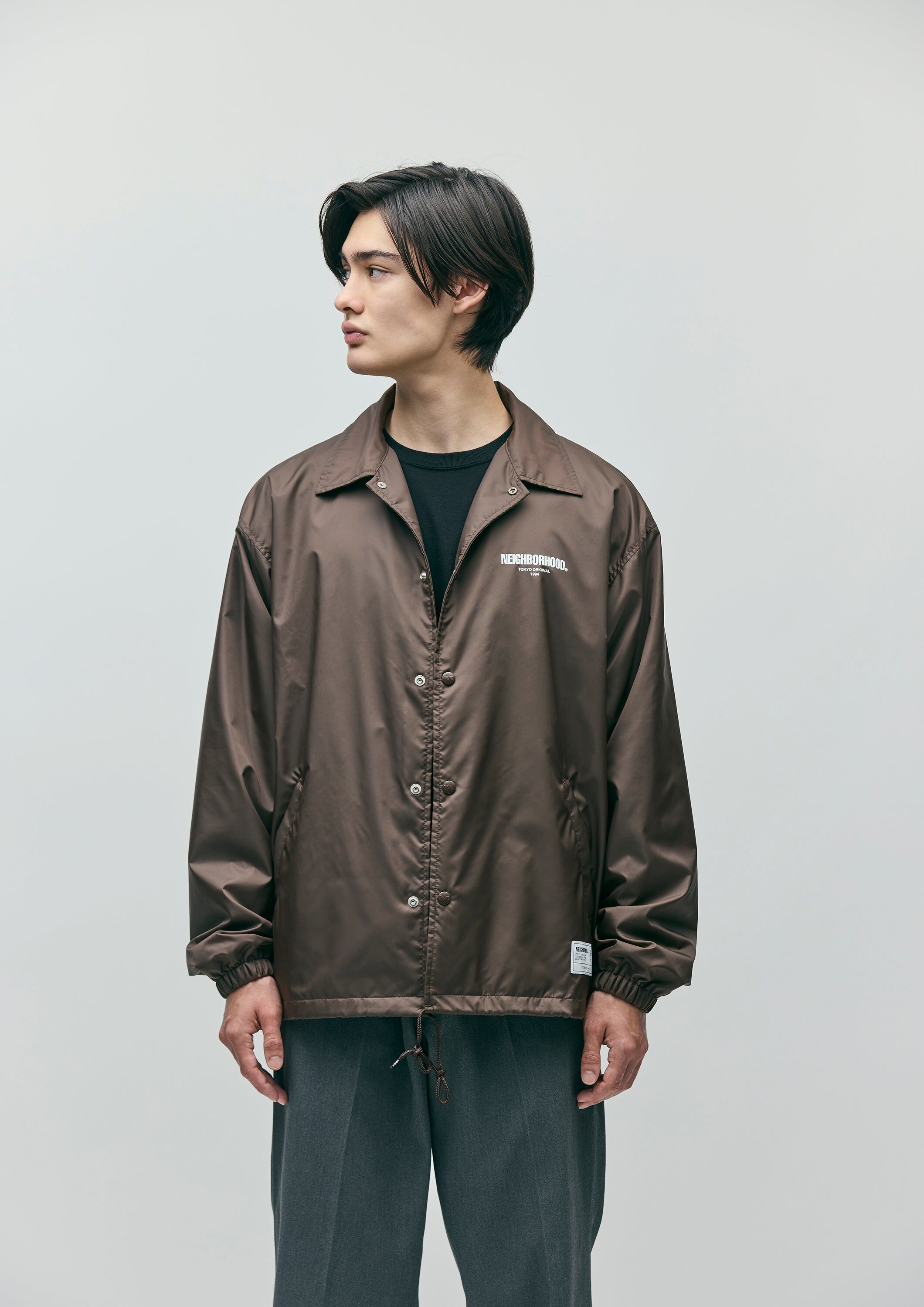 2025AW NEIGHBORHOOD NBHD WINDBREAKER JACKET-1 教練外套