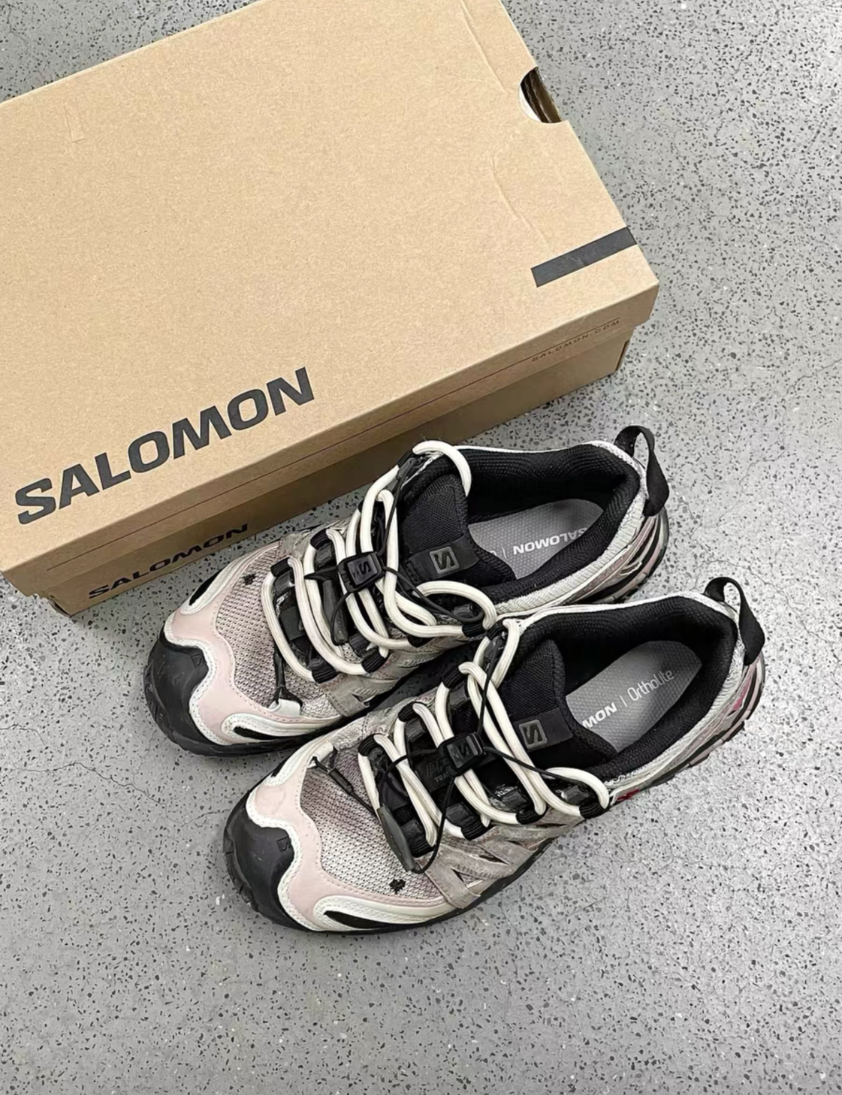 ［hao nice] 熊貓惡作劇SALOMON薩洛蒙XA PRO 3D膠卷情書心聲 越野 跑步鞋