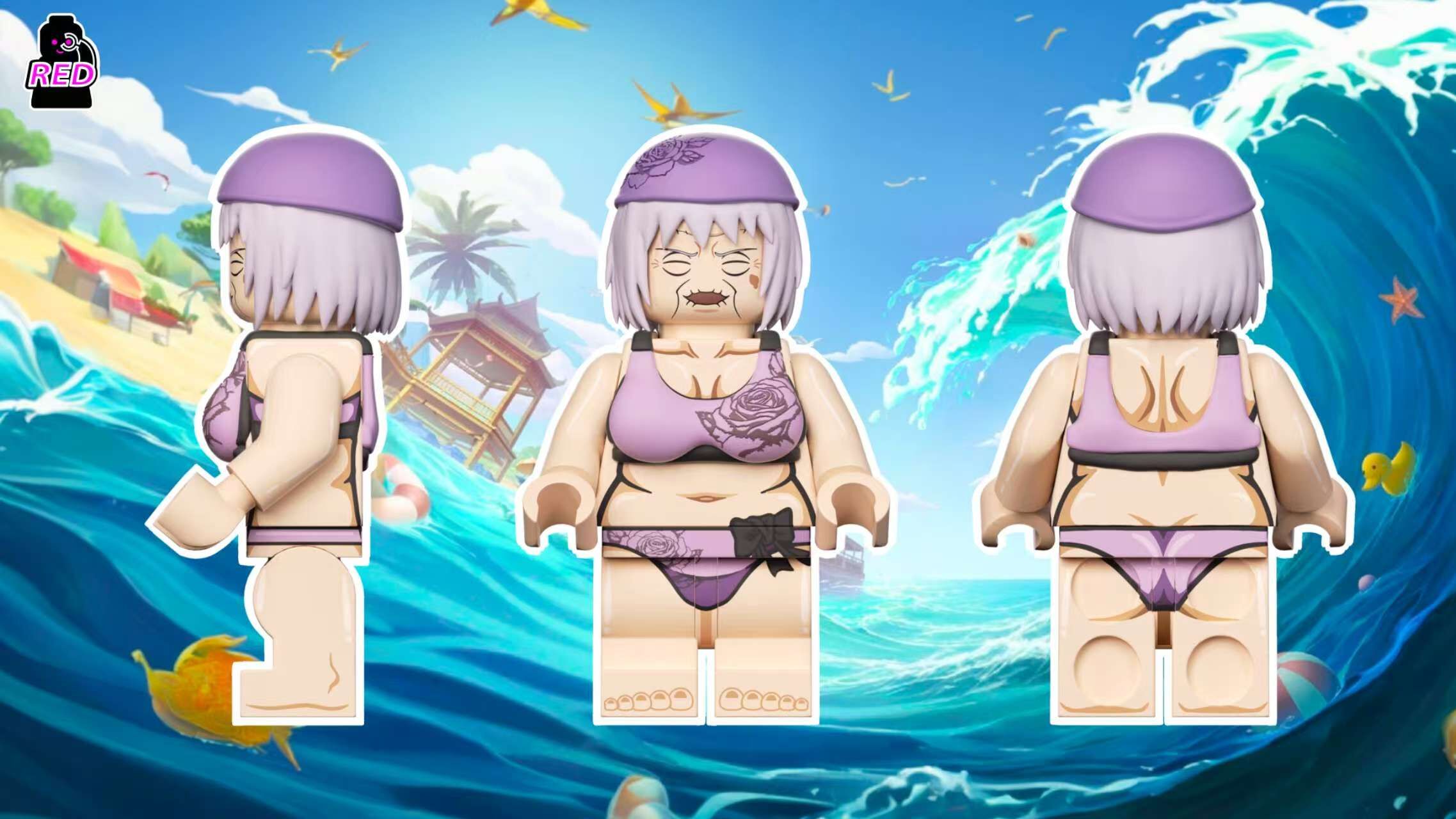 【Red】泳裝千代(老年)