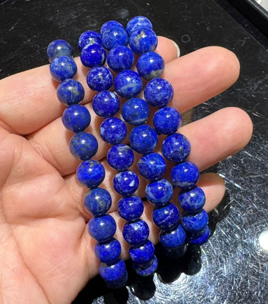 251004 - C61 8mm+傳承級阿富汗青金石手串