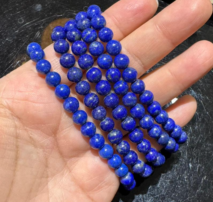 251004 - C68 6mm+傳承級阿富汗青金石手串