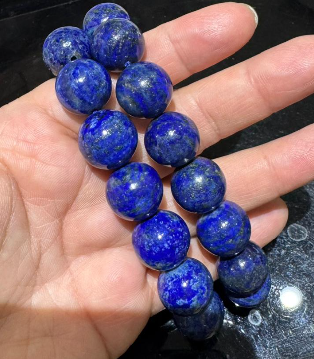 251004 - C66 14mm+傳承級阿富汗青金石手串