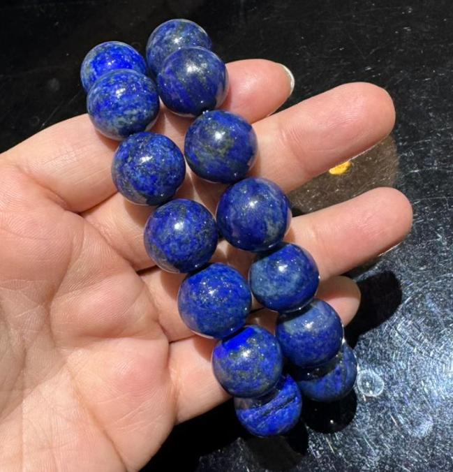 251004 - C67 15mm+傳承級阿富汗青金石手串