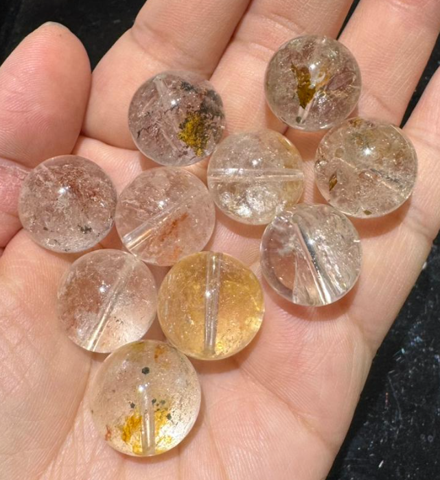 251004 - C78 16-17mm+斑銅礦單珠1粒