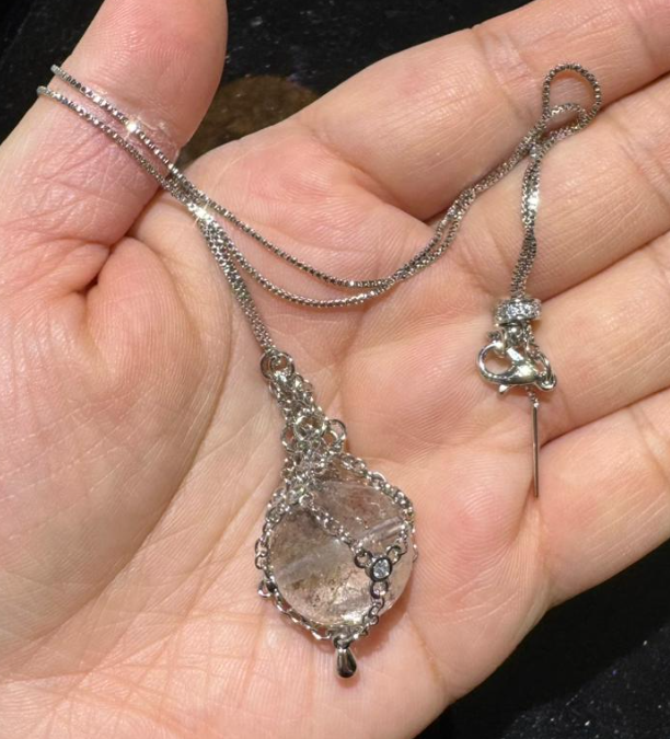 251004 - C79 鈦鋼網套錢袋子針鏈頸鏈