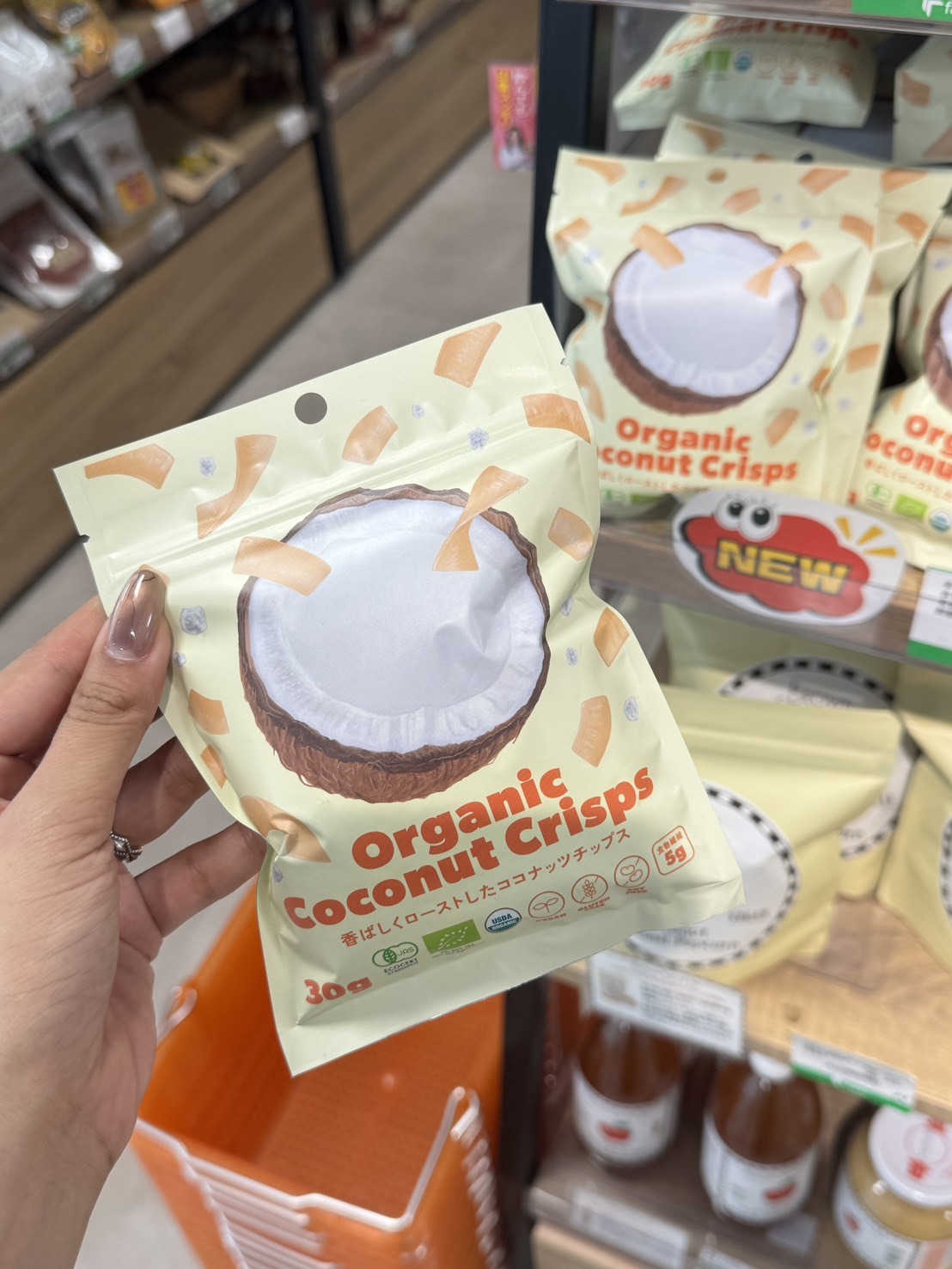 【 限量現貨 】Organic 椰子片🥥30g 日本