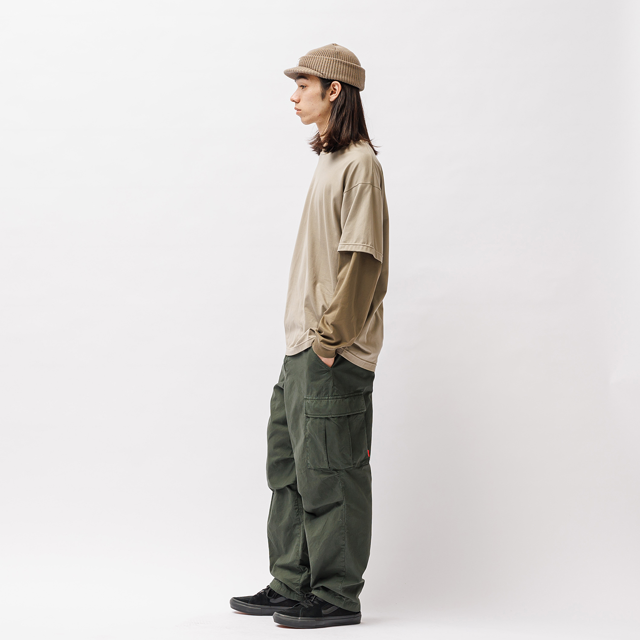 WTAPS SLDR 01 / LS / COTTON 252ATDT-CSM19