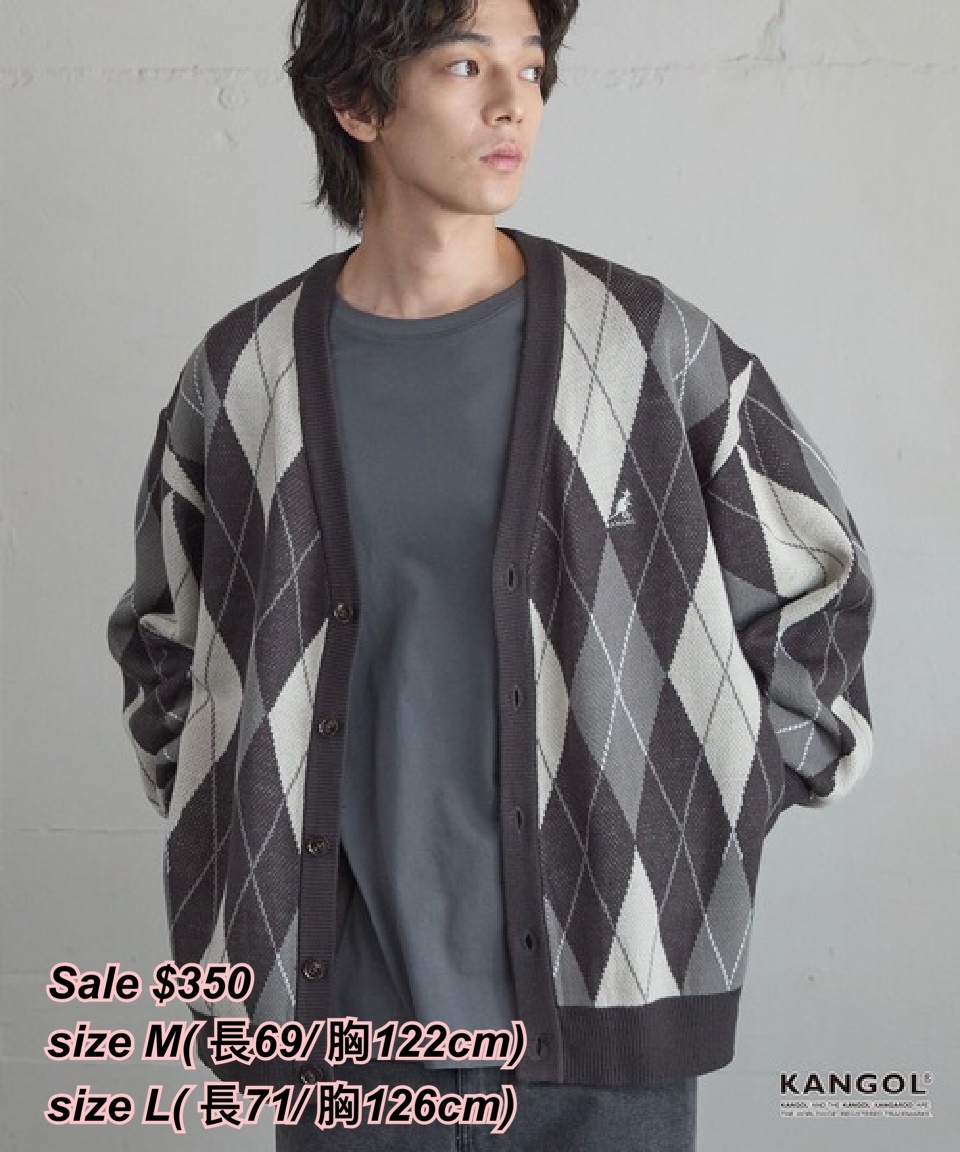 5/10 time sale 新款Kangol 扣鈕外套/ 多色