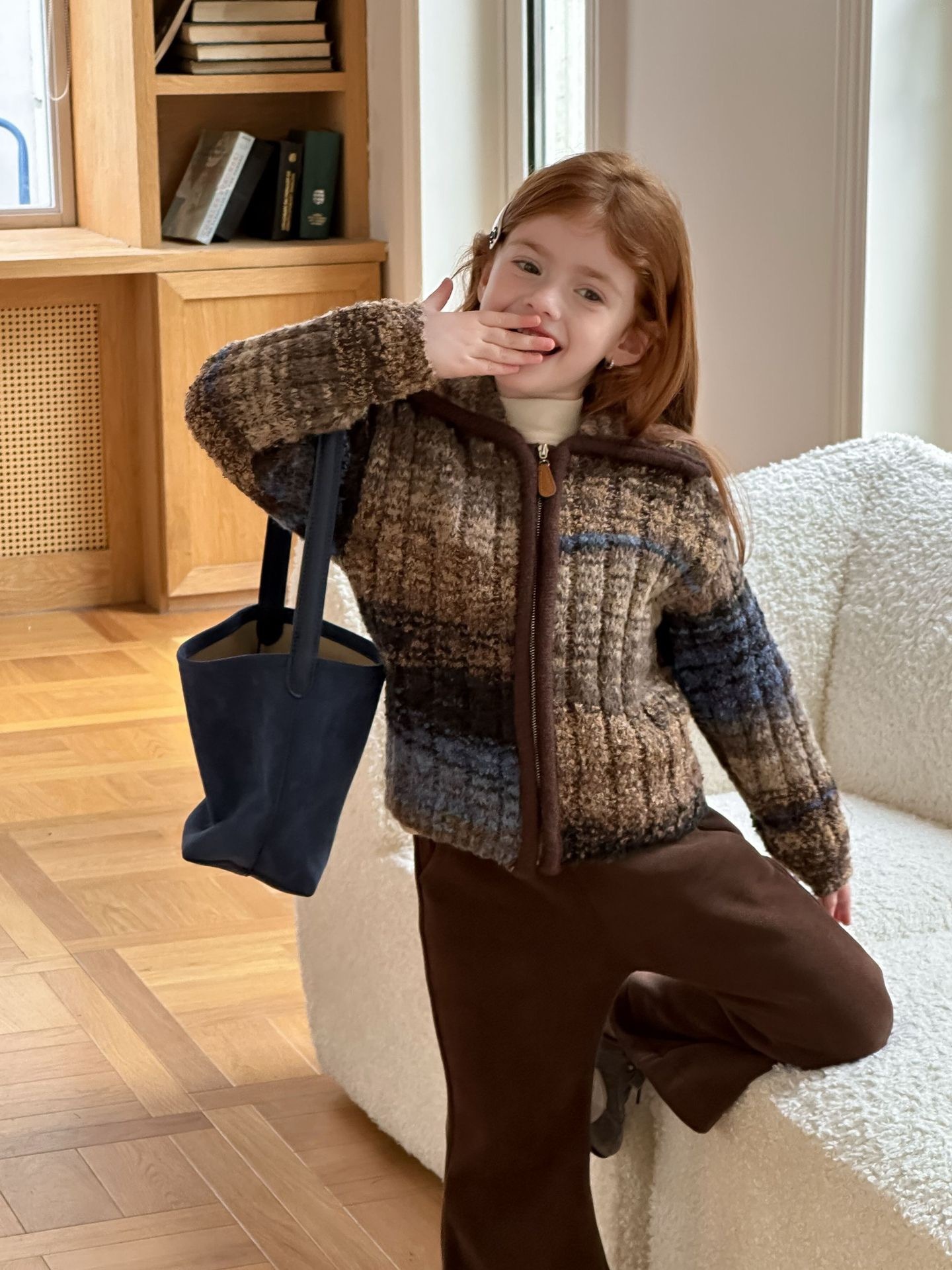 復古美拉德氛圍外套