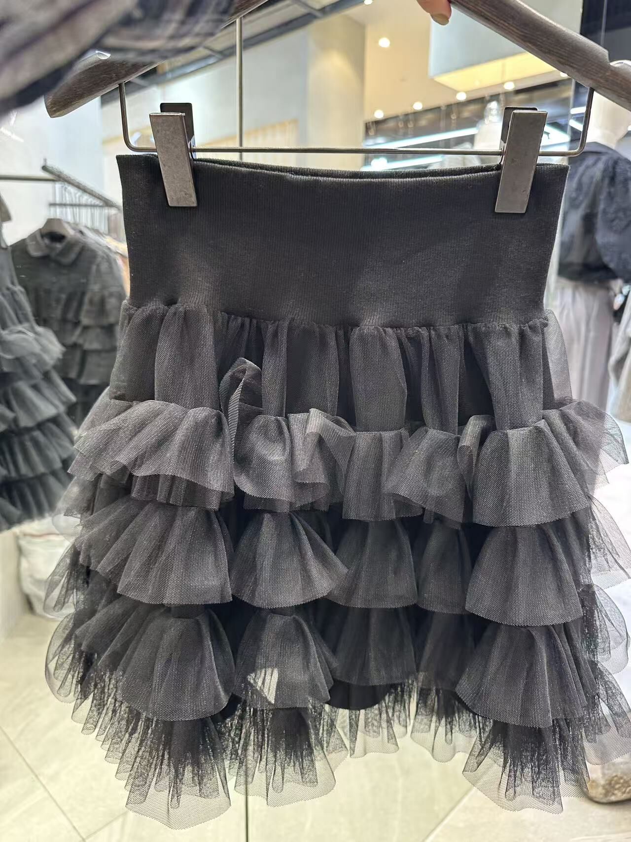 🥰K8819  ▶️千層短褲裙 👉W:cm H:cm L:cm