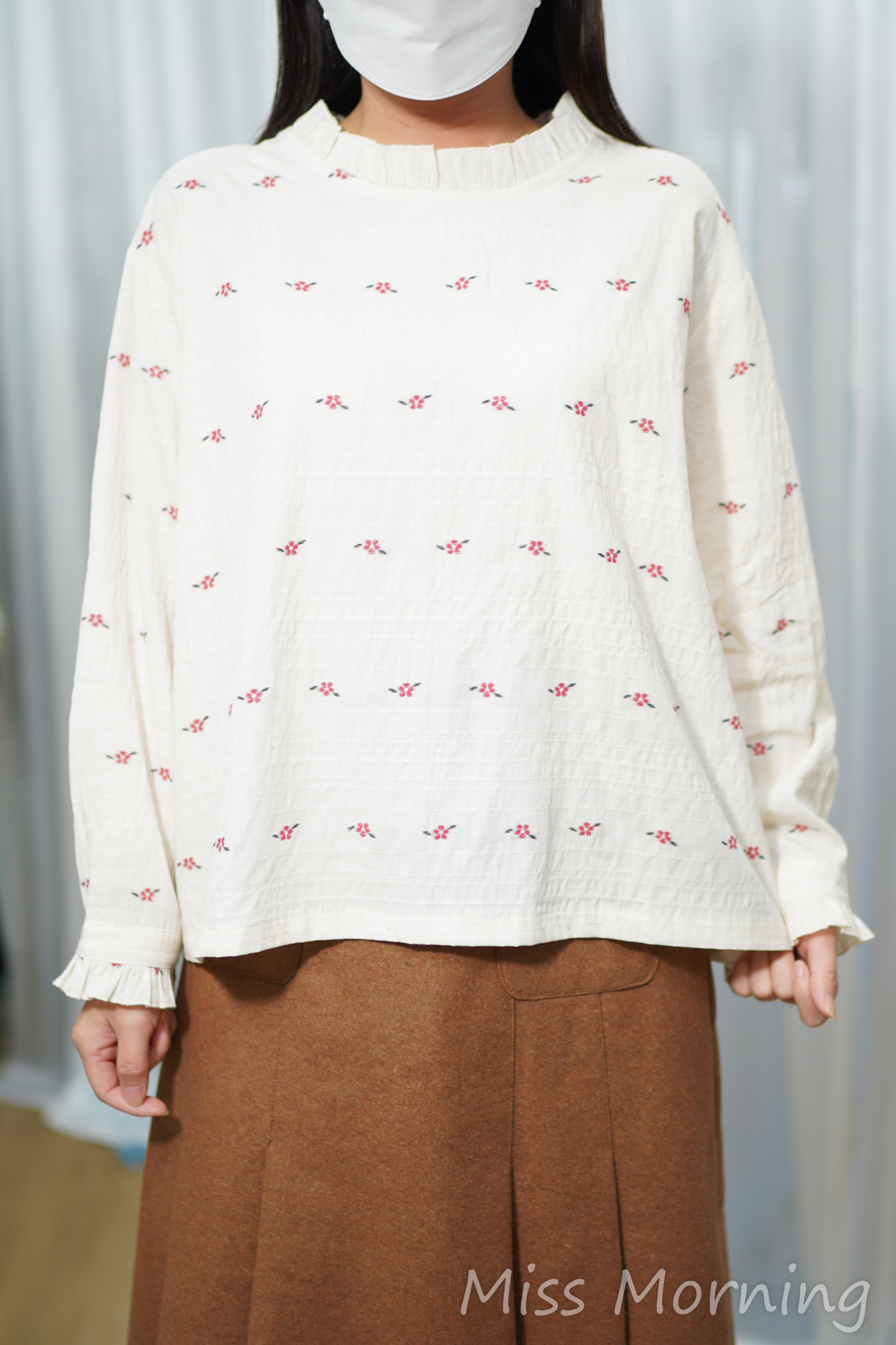 日系清秀小花衫(14830)