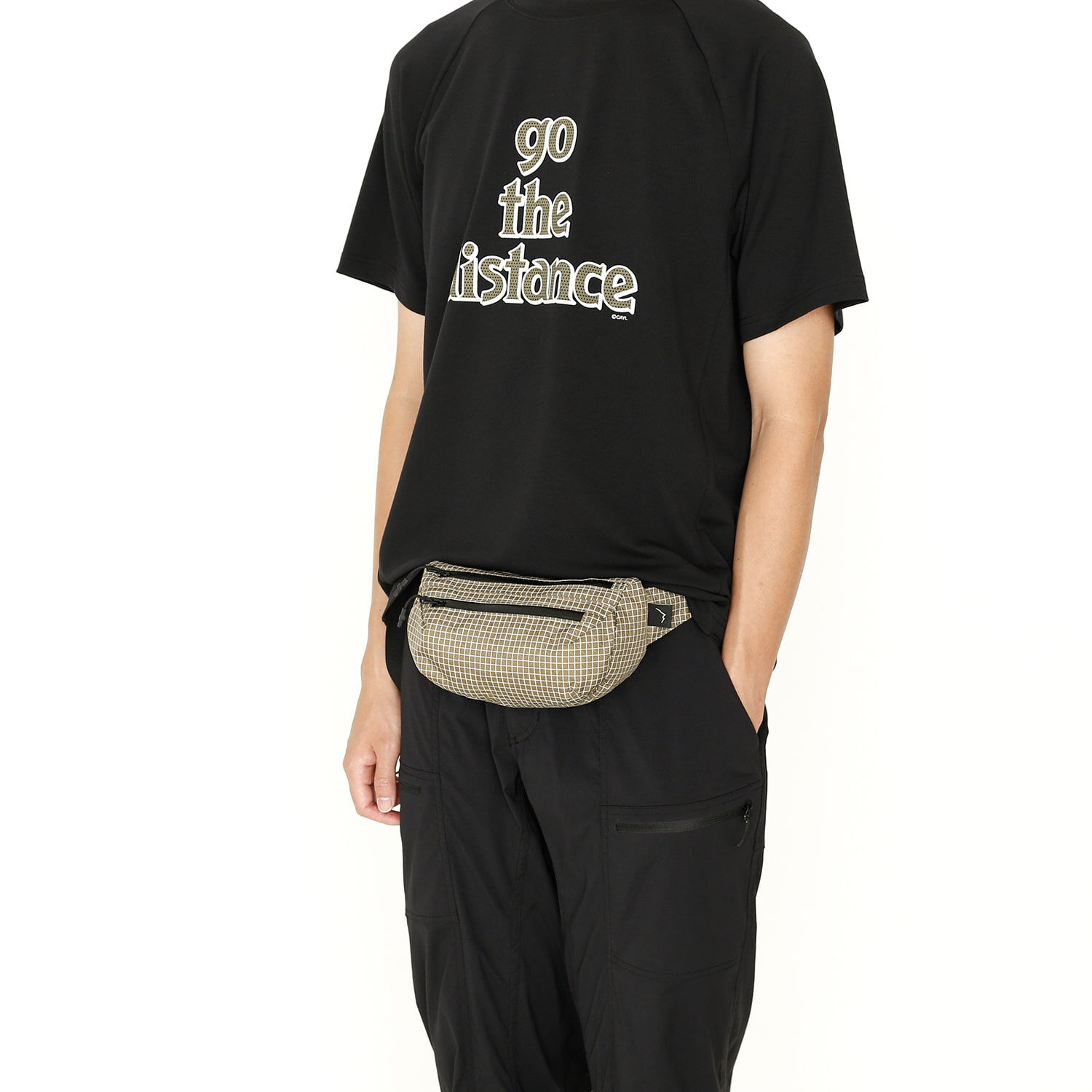 [CAYL] Grid Fanny Grid 格紋腰包