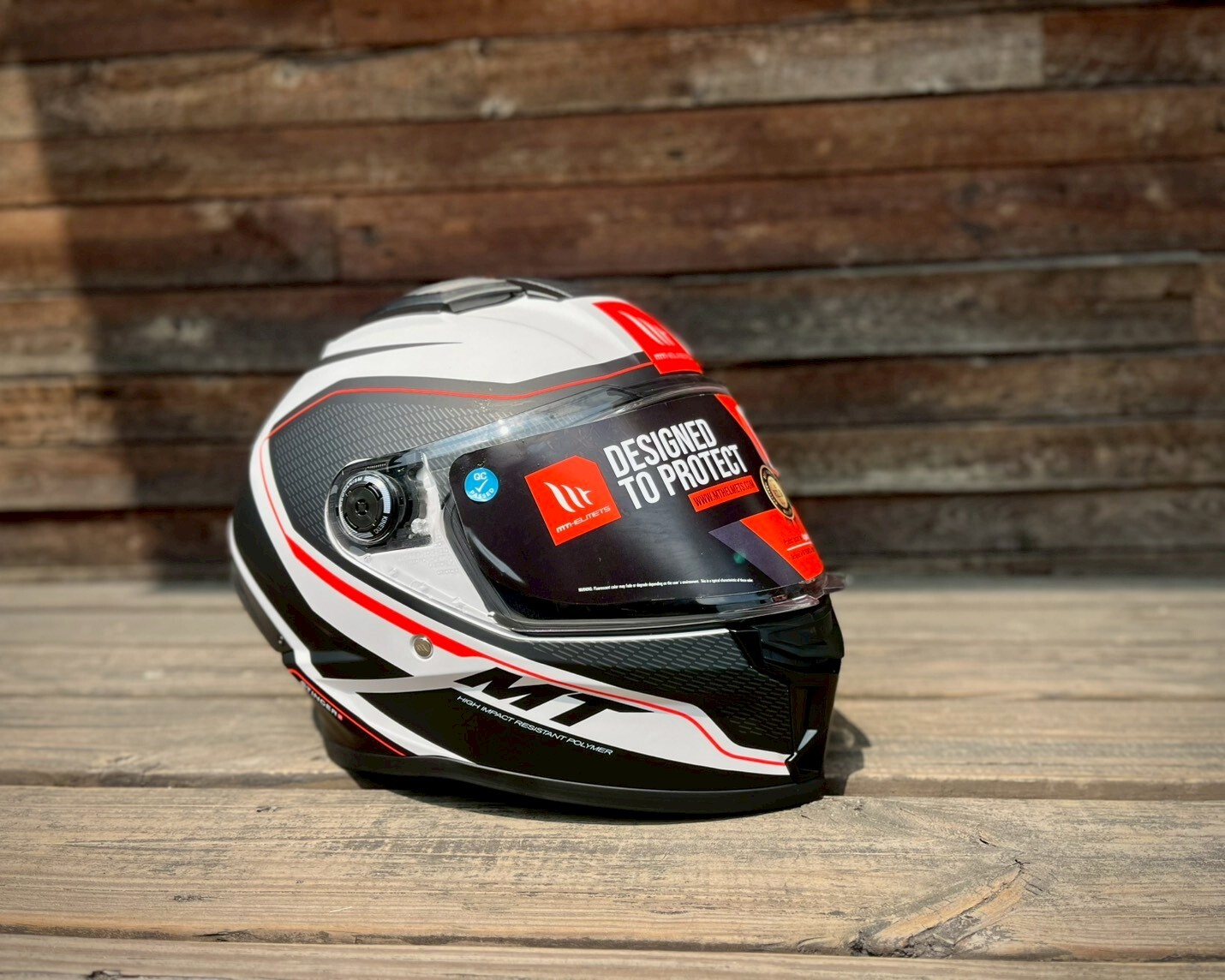 MT Helmet STINGER 2 毒刺2 彩繪 消光白黑紅鑄造 全罩 亞版