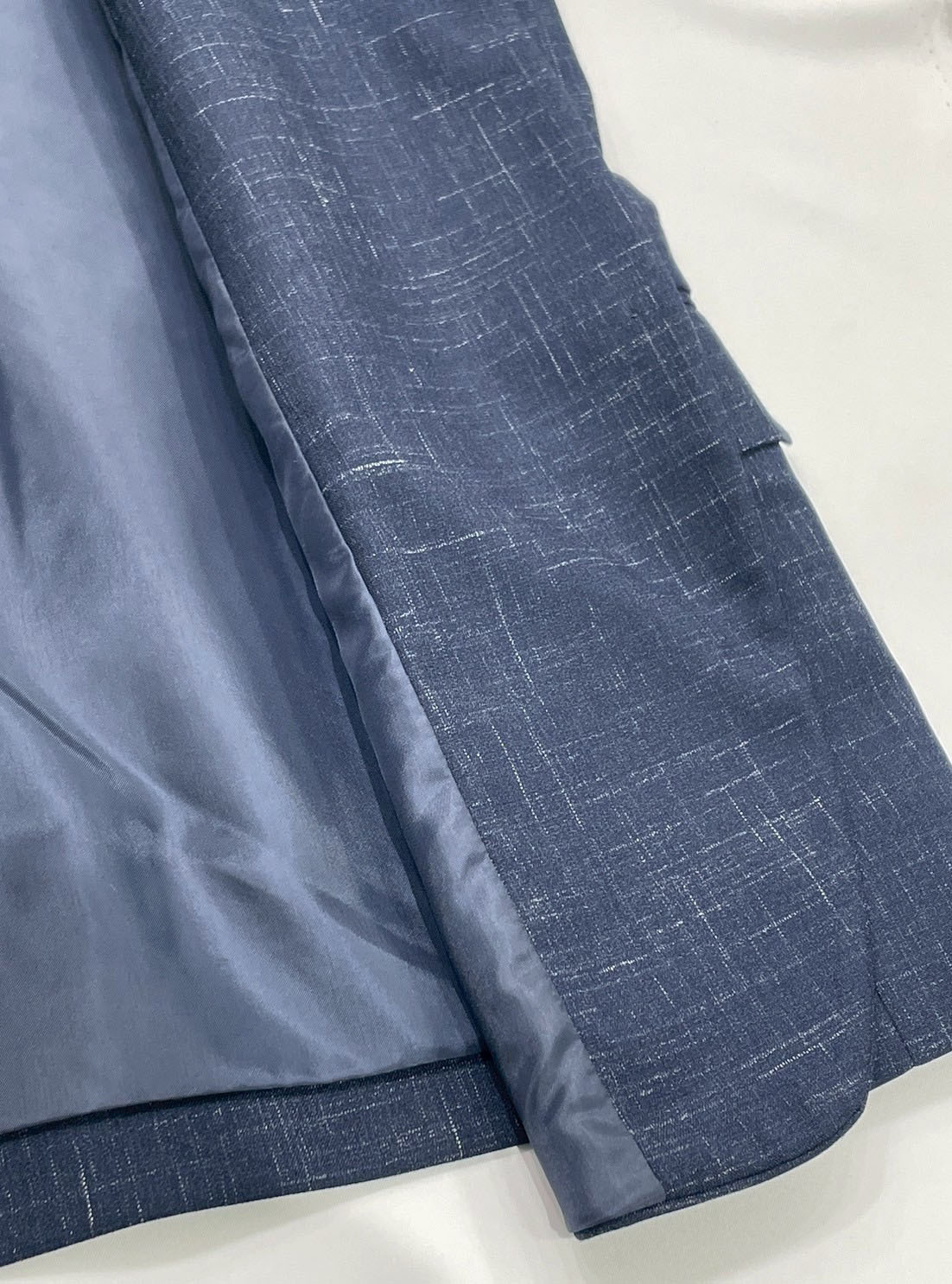 藍色交錯紋西裝外套內裡03