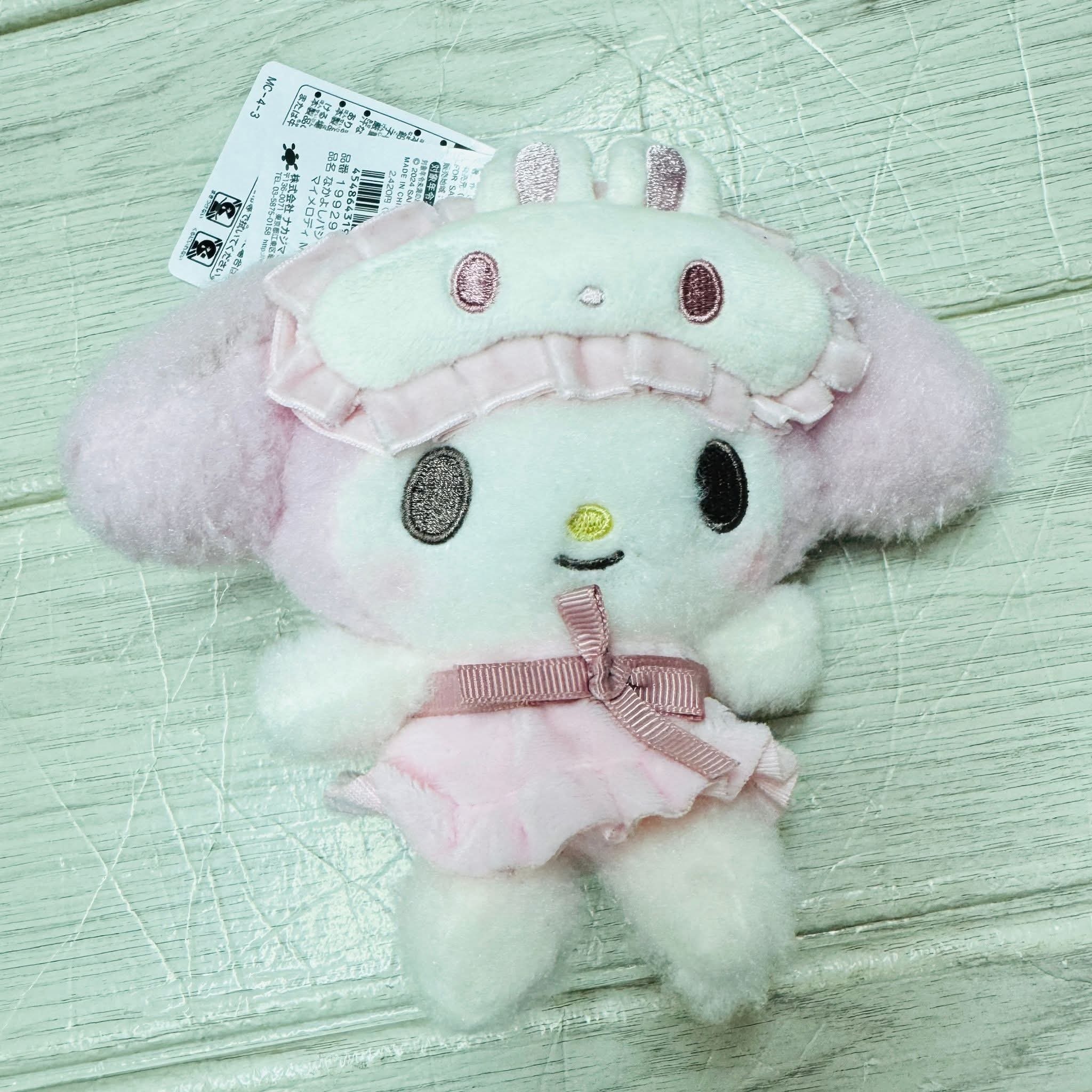 Hello Kitty My Melody 眼罩公仔