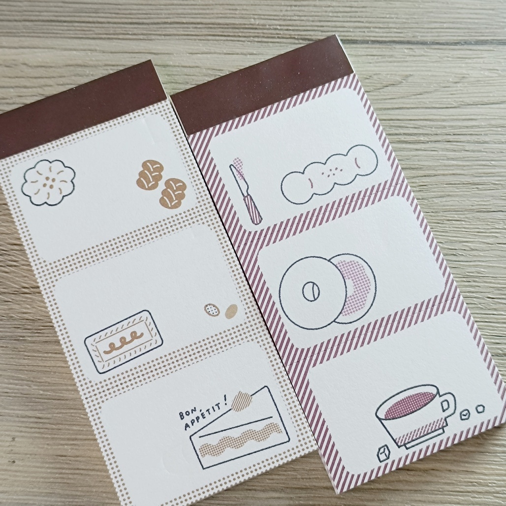 繭花．黃/紅 插畫便簽本 <整本/綜合分裝包>