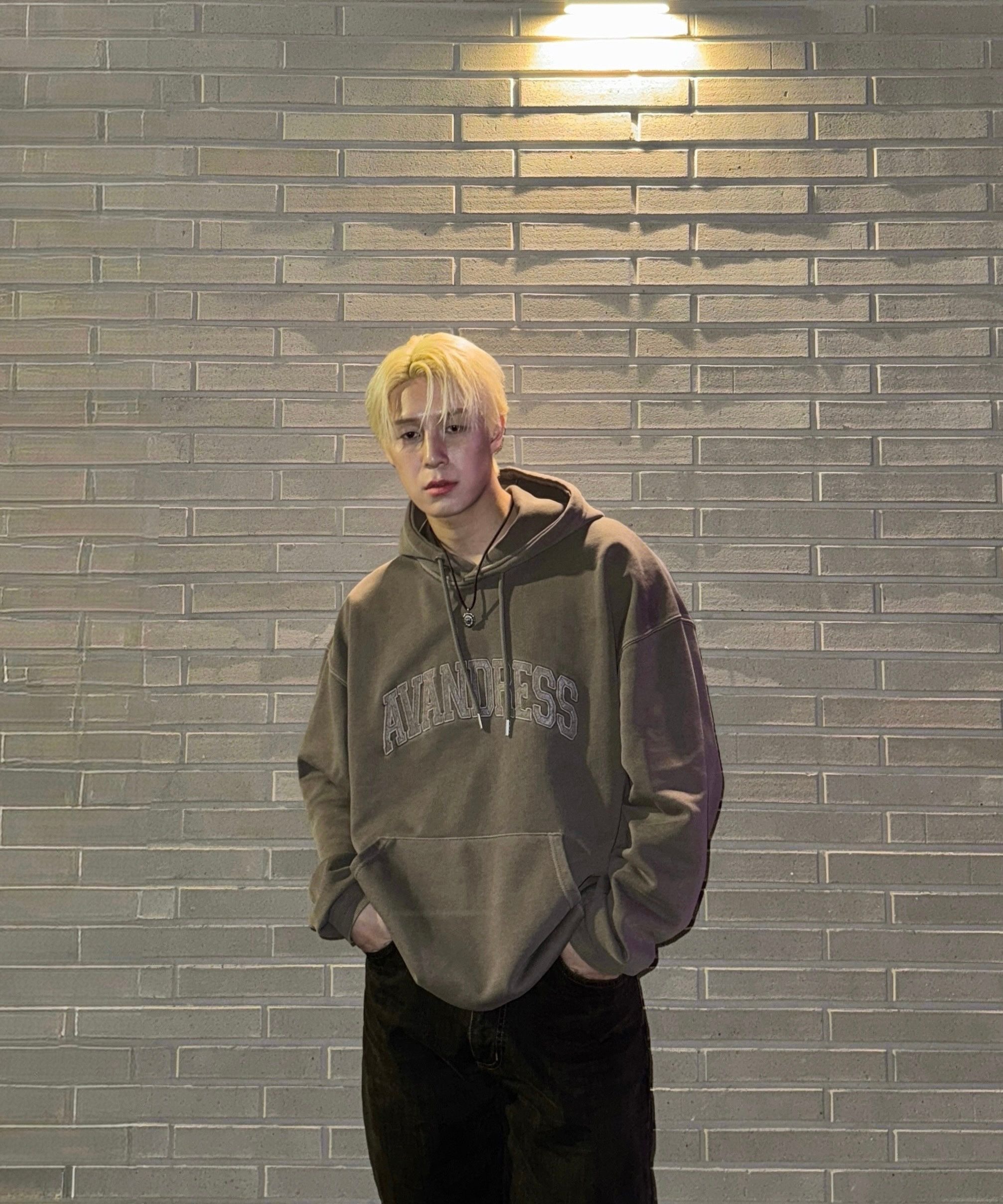 AVANDRESS Pigment Felt Overfit Hoody