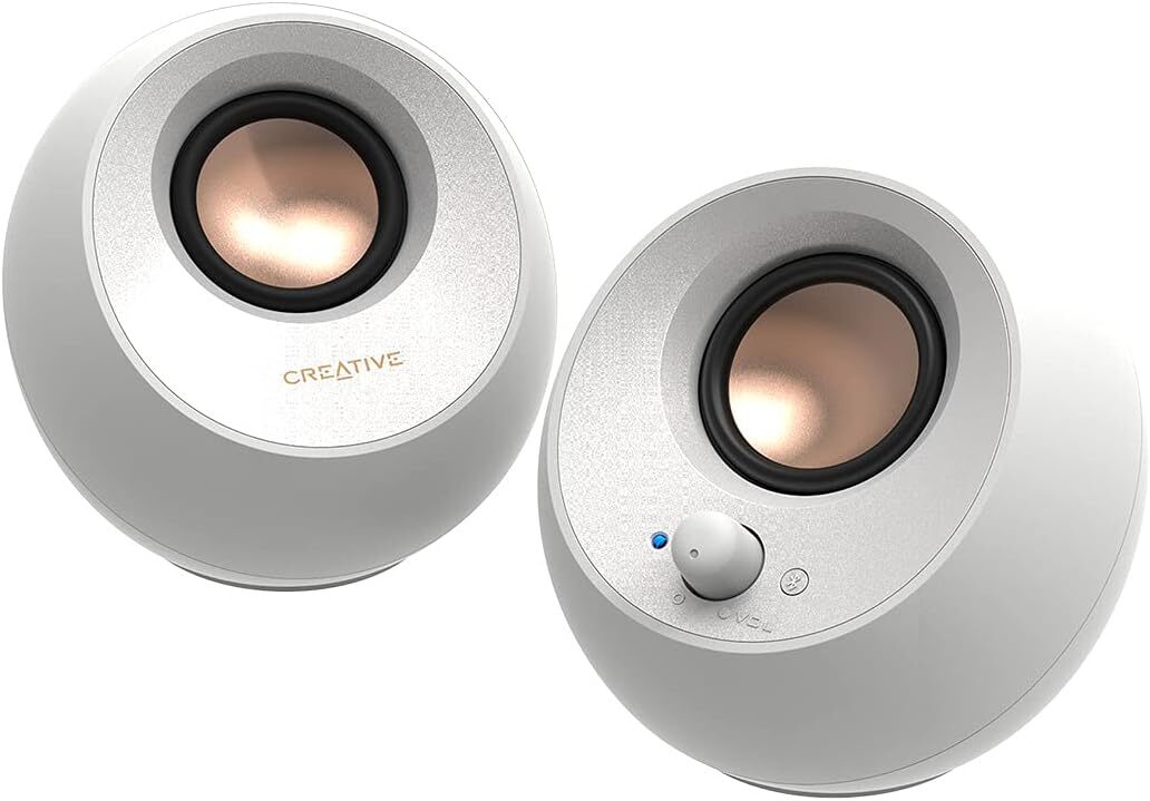 Creative Pebble V3 藍牙5.0 簡約2.0 USB-C 桌面音箱