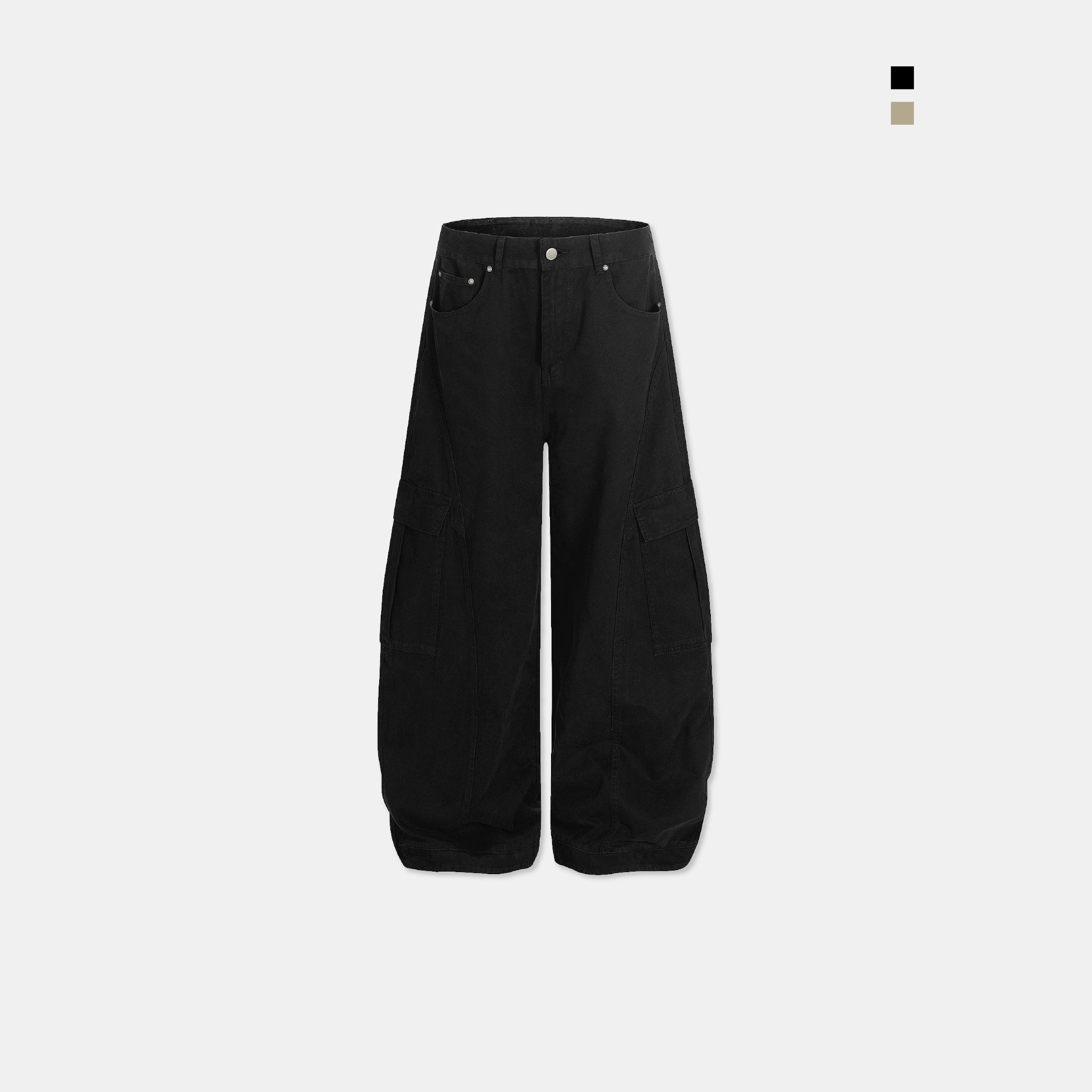 ACR 城市野營 流線 彎刀 牛仔褲