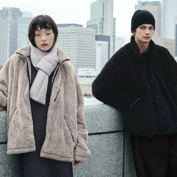 🔥超強平價聯名🔥 Needles x Uniqlo 蝴蝶 毛茸茸 夾克 刷毛 拉鍊外套