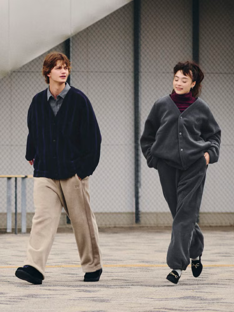 🔥超強平價聯名🔥 Needles x Uniqlo 蝴蝶 刷毛寬版開襟外套