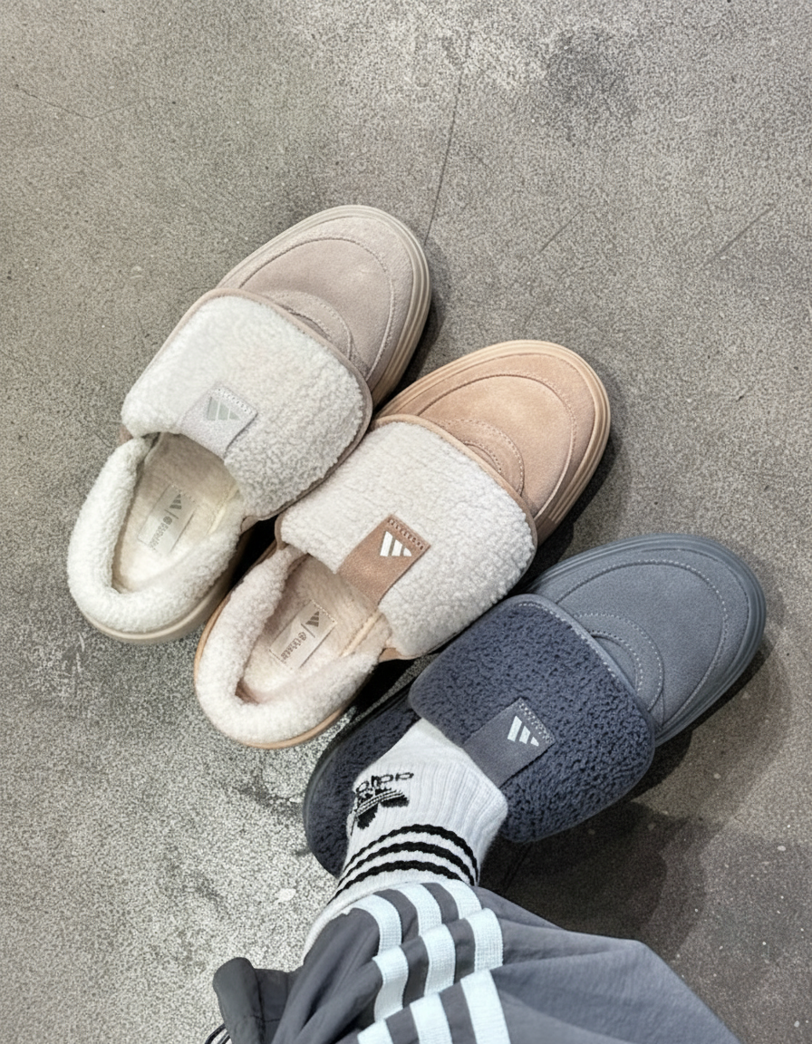 韓国限定 新作 ADIDAS GRANDCOURT MULE ベージュ 23.5 新品未使用【韓国限定】23 5 adidas グランドコートミュール ベージュ