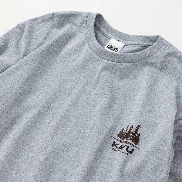 KAVU 日版 Coffee LS Tee #19821939 ( 033 Sports Grey )