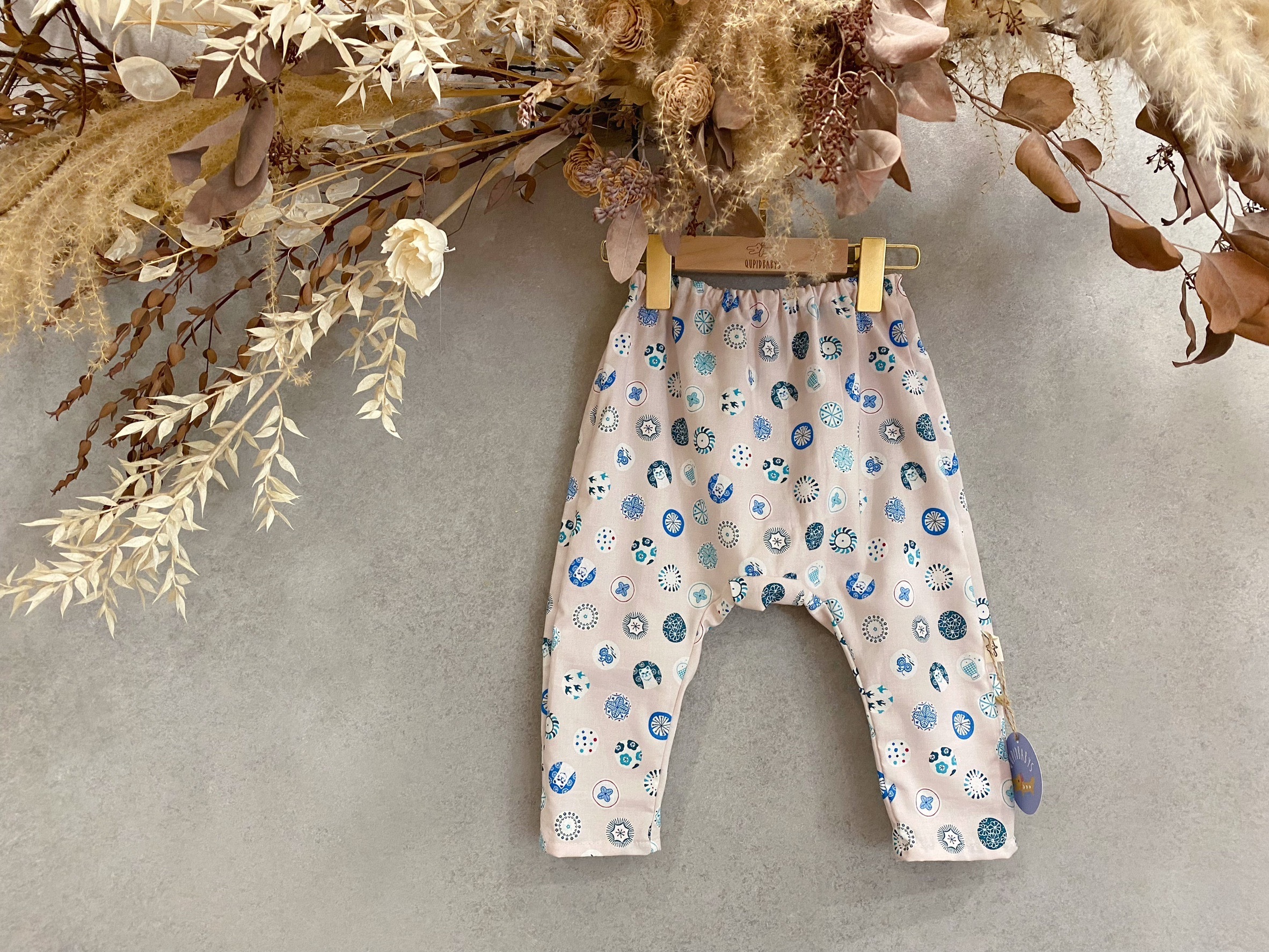 日式招財貓圈圈 哈倫長褲（80）