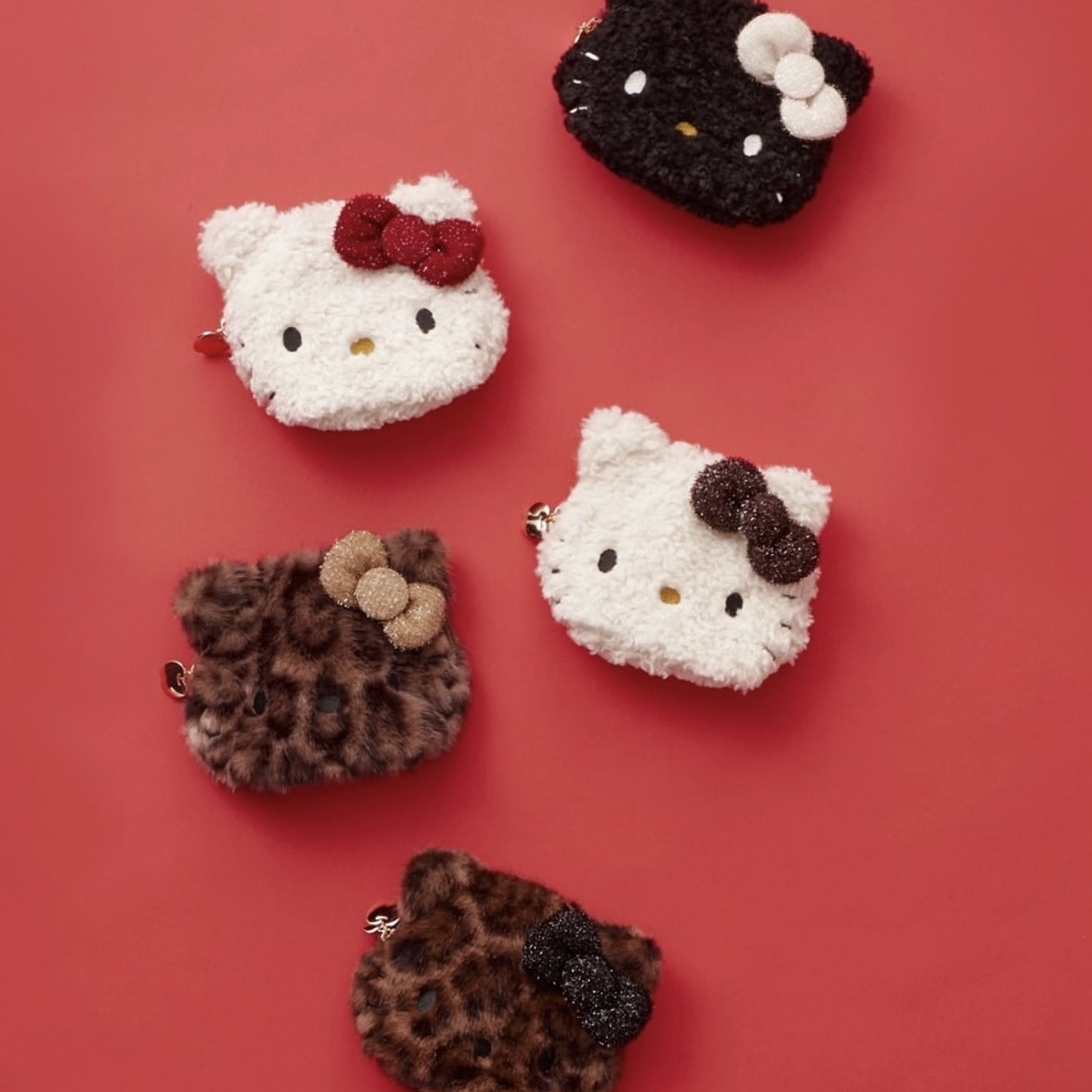 HELLO KITTY x OPAQUE.CLIP 毛茸茸 收納包/耳罩/圍巾 聯名款 凱蒂貓 共六款
