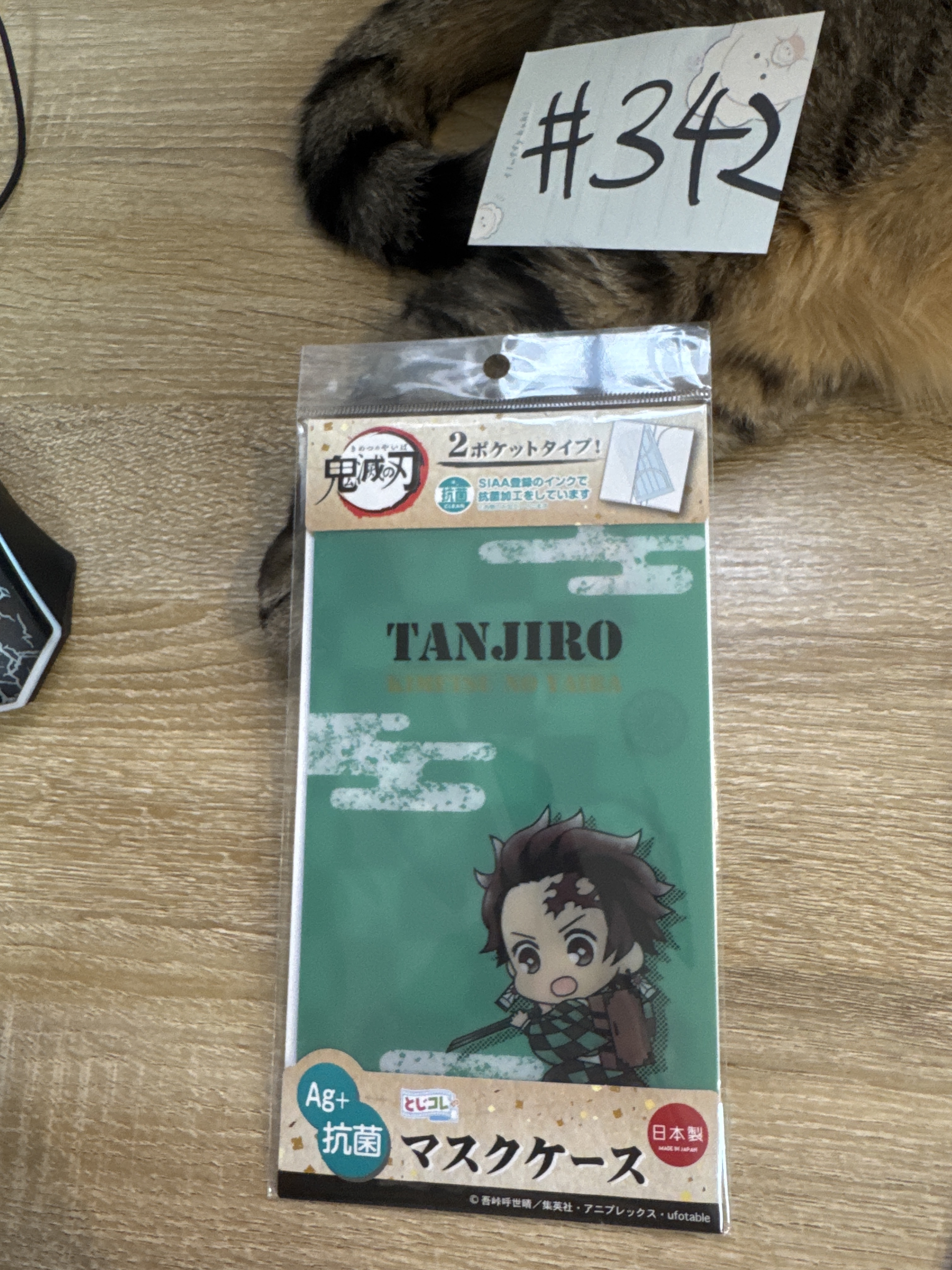鬼滅之刃 炭治郎 口罩收納 mini file #342