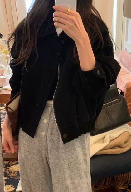 ᴷᴼᴿᴱᴬ 🇰🇷Object都會率性復古時髦燈心絨外套(兩色)