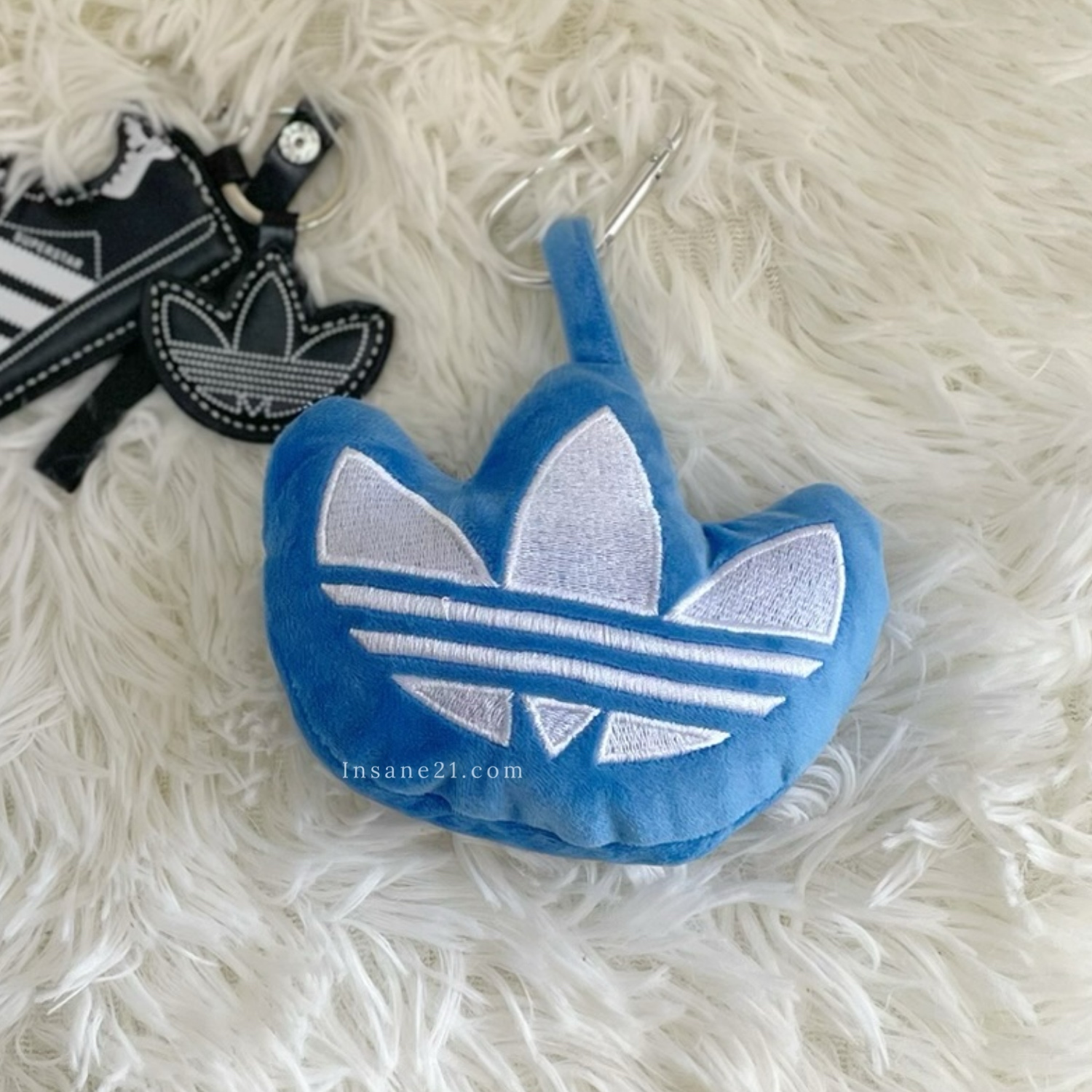 ADIDAS LOGO 三葉草造型購物袋 收納 環保袋 掛飾 愛迪達