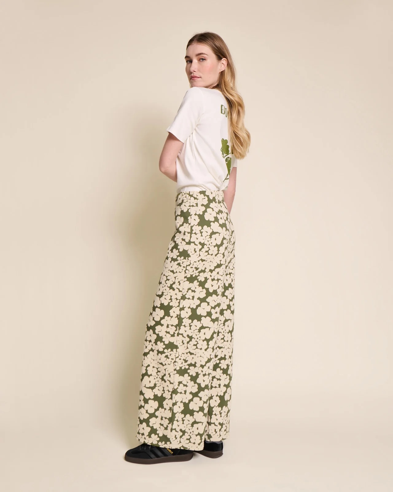 Pauline Organic Cotton Pants — Wildflowers | émoi émoi