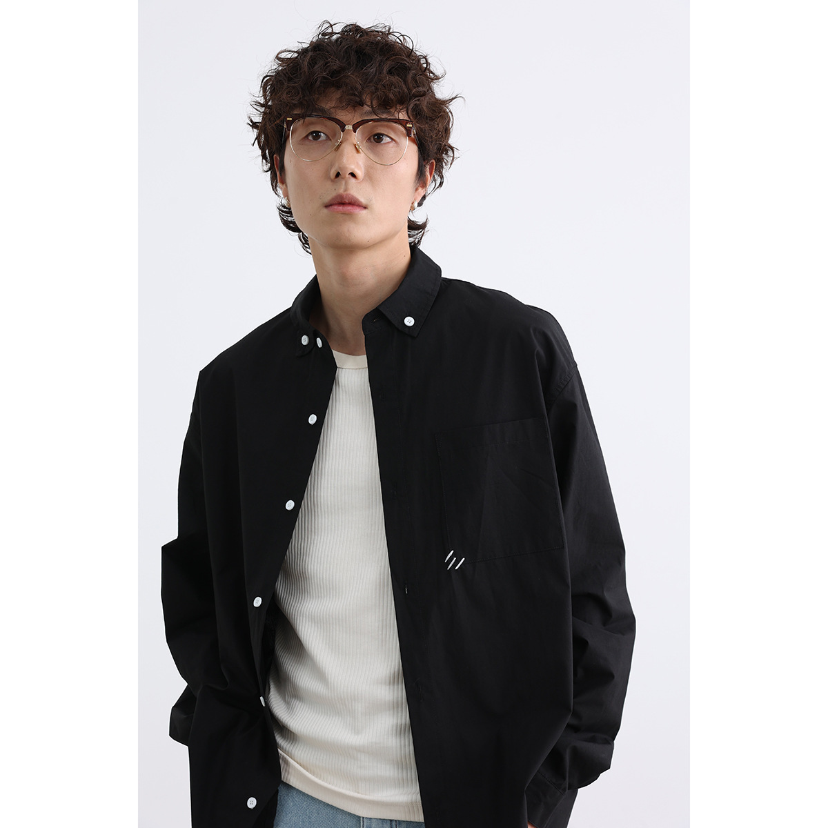 10M20 經典不敗基礎款素色襯衫 三色