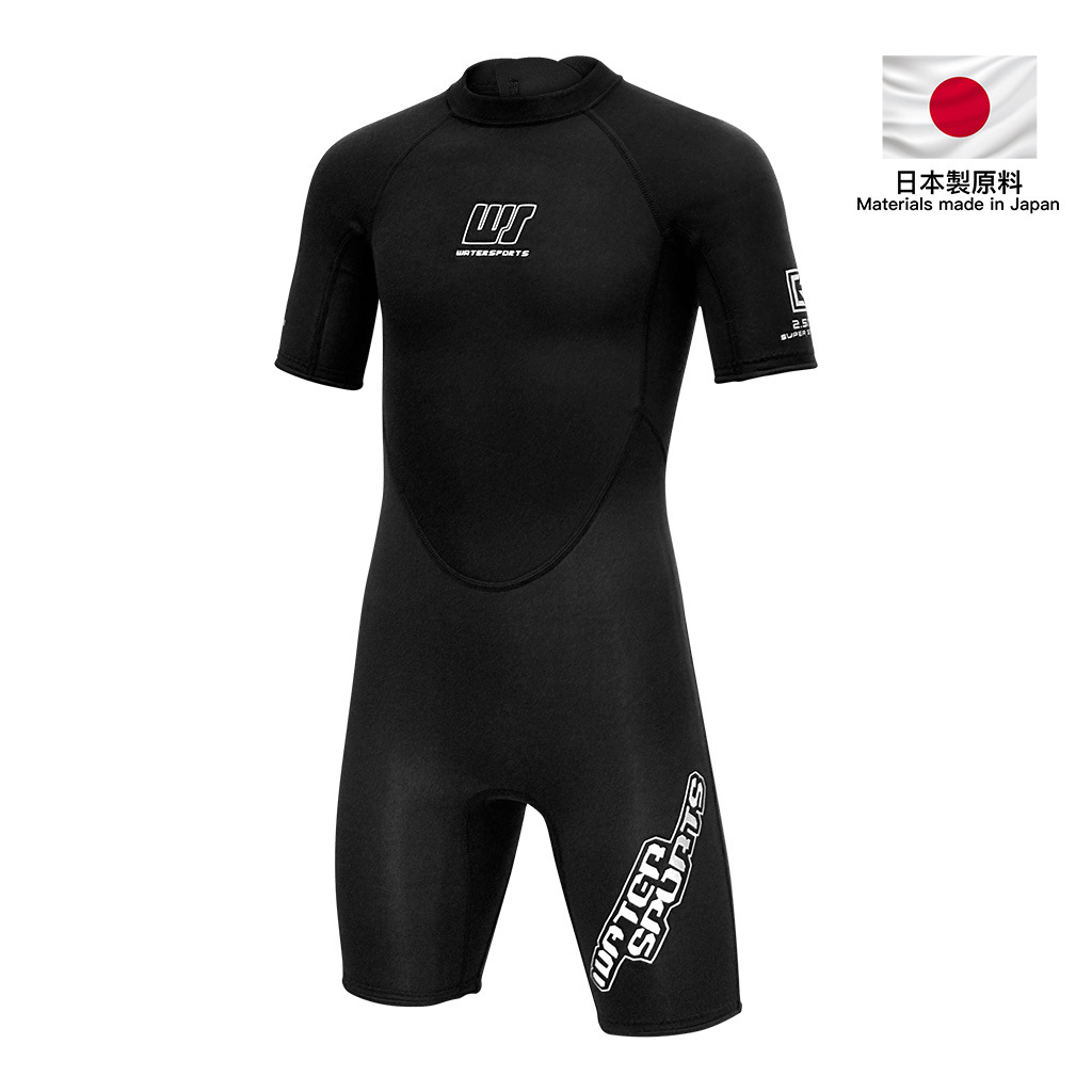 2.5mm 兒童 YAMAMOTO CR 游泳連身保暖衣 - 黑