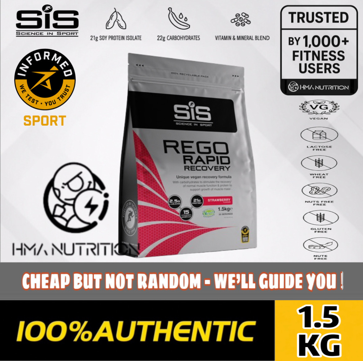 SIS Rego Rapid Recovery (1.5kg)