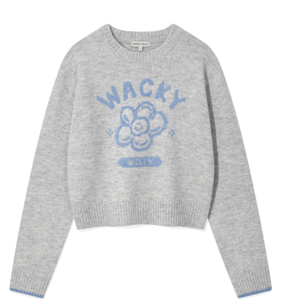 【品牌清貨SALE】 【現貨】【WACKY WILLY】Women's Big Lily Graphic Pullover