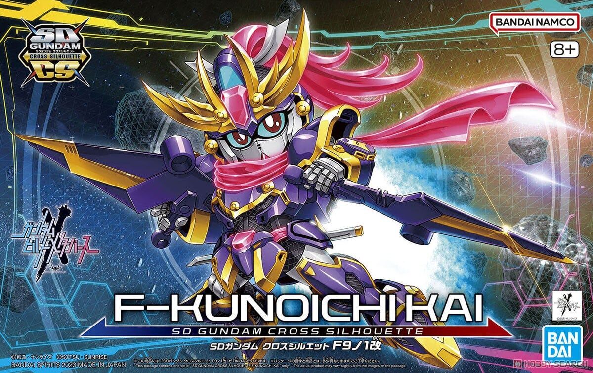 SD SDCS  F-Kunoichi Kai／F 9之1 已開未砌 無盒無說明書 齊件