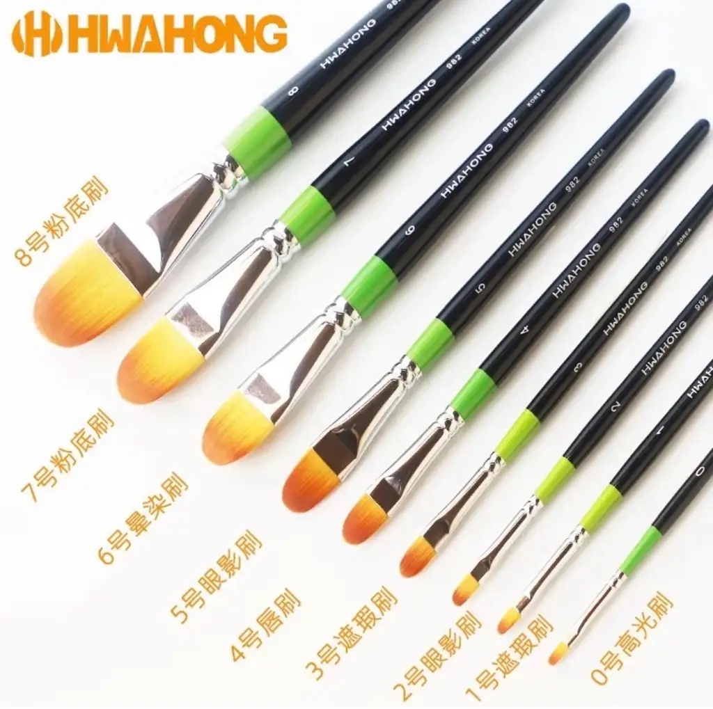 《韓國連線限定》hwahong華虹982系列畫筆遮瑕掃