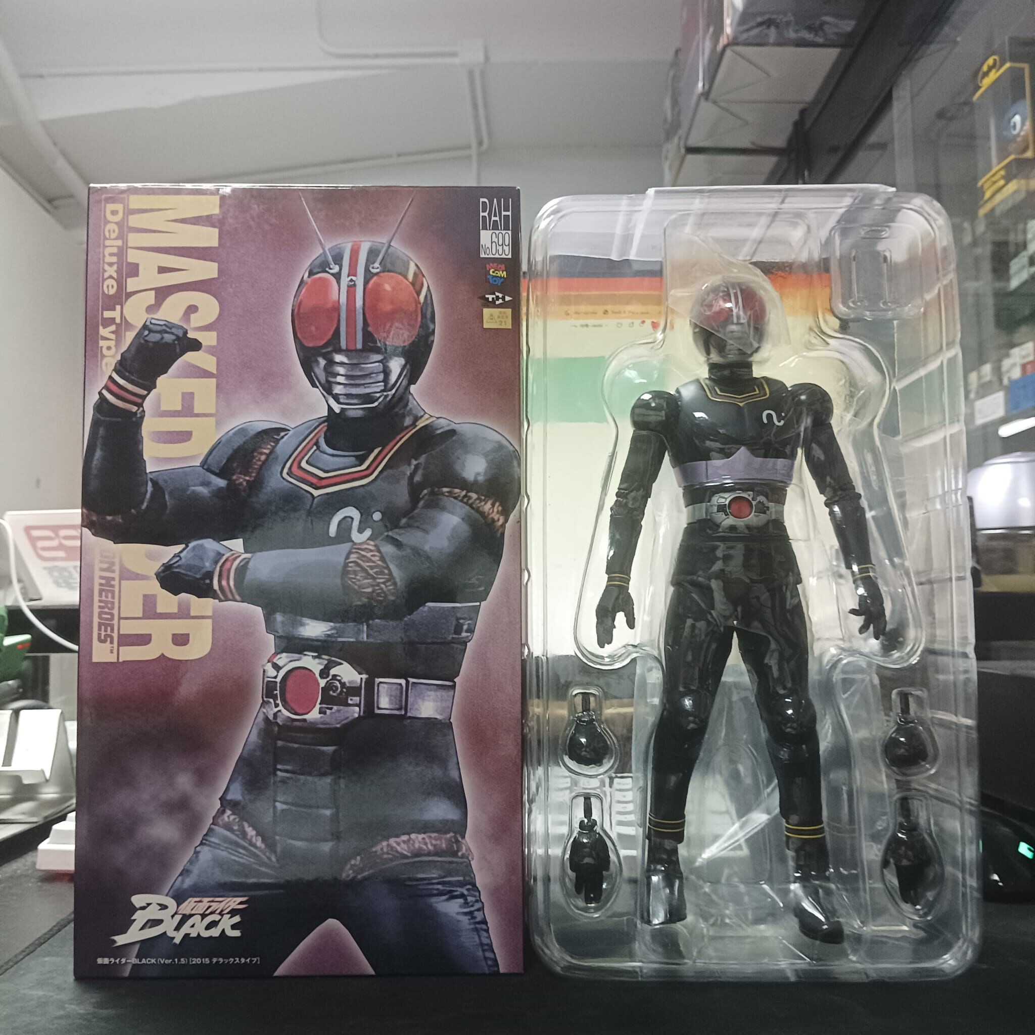 寄賣-幪面超人-RAH 699 Black