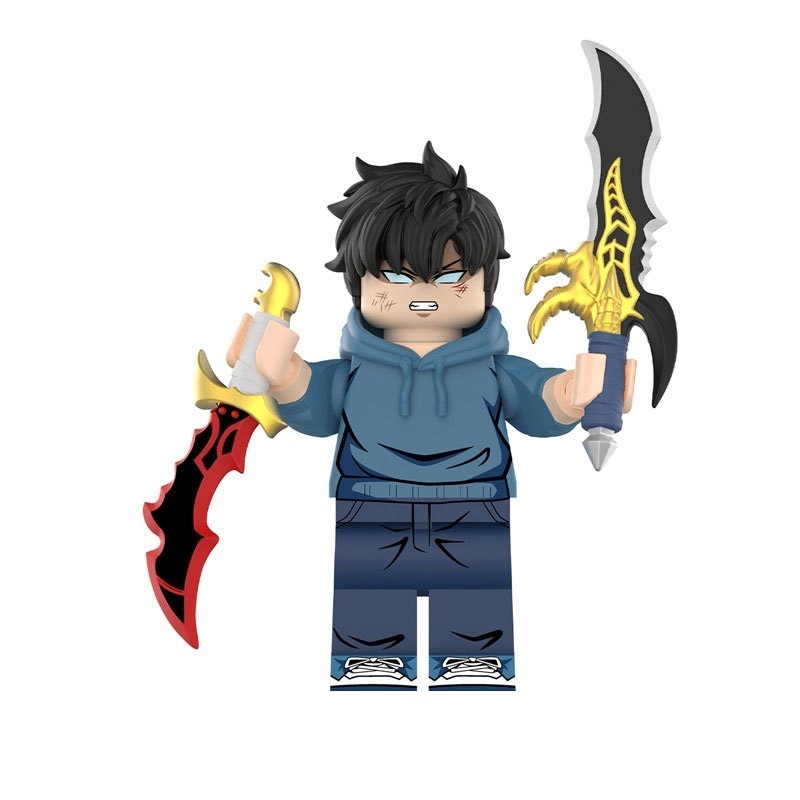 Solo Leveling Sung Jin-woo Custom Minifigures Fit Lego DXMH539