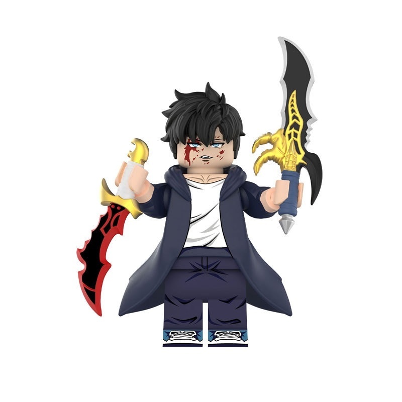 Solo Leveling Sung Jin-woo Custom Minifigures Fit Lego DXMH542