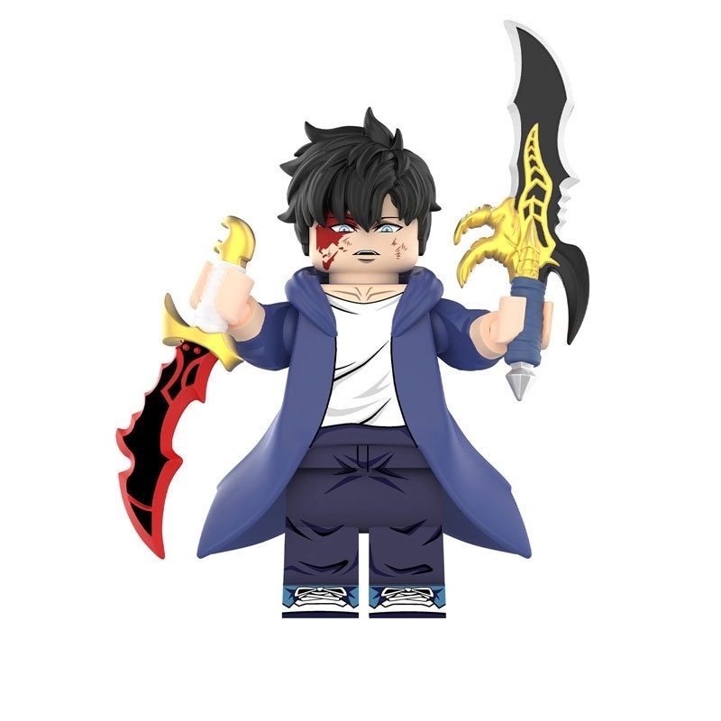 Solo Leveling Sung Jin-woo Custom Minifigures Fit Lego DXMH544