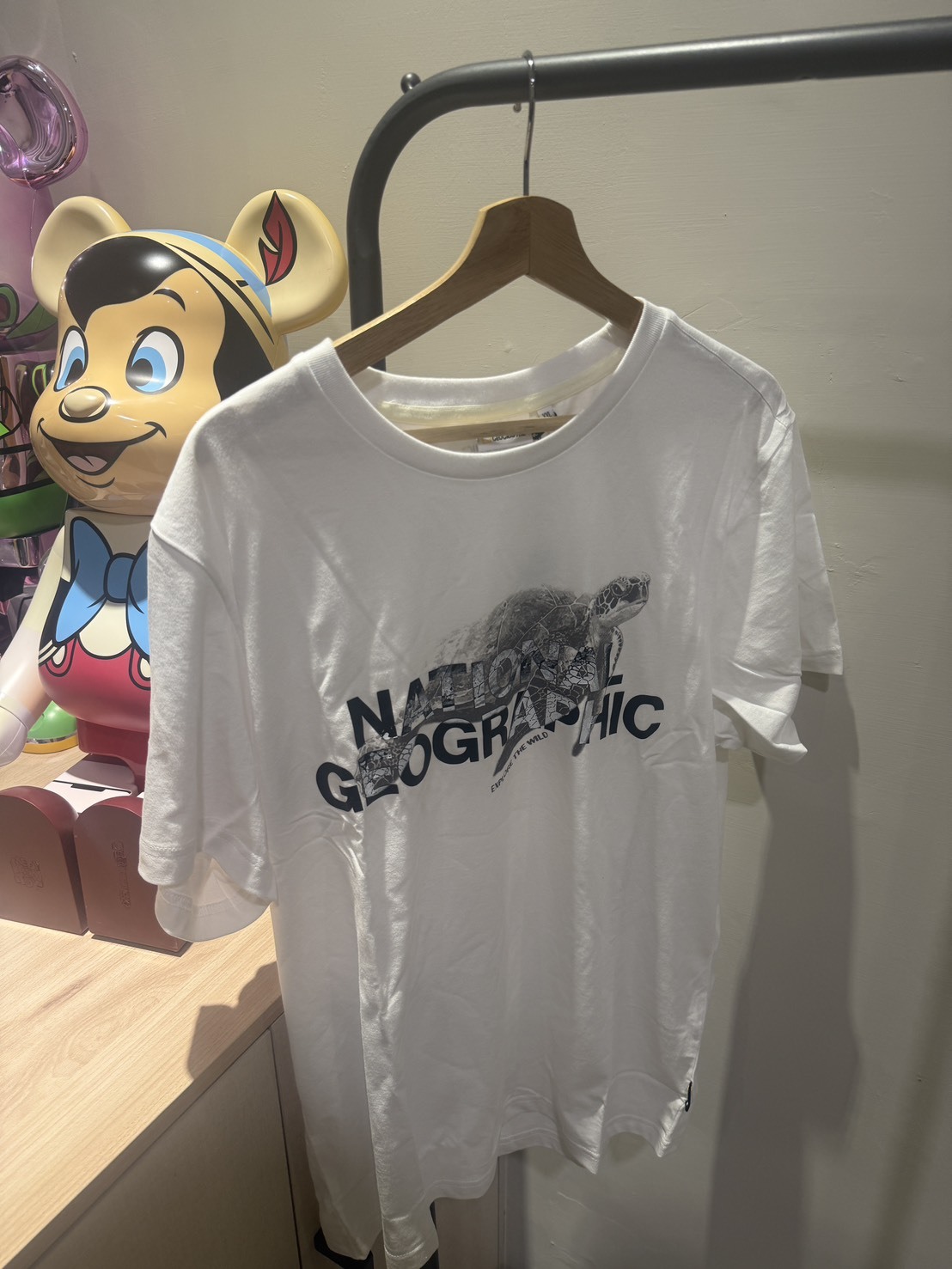 National Geographic 國家地理 拯救海洋系列 海龜短袖T恤｜白色 山系環保款