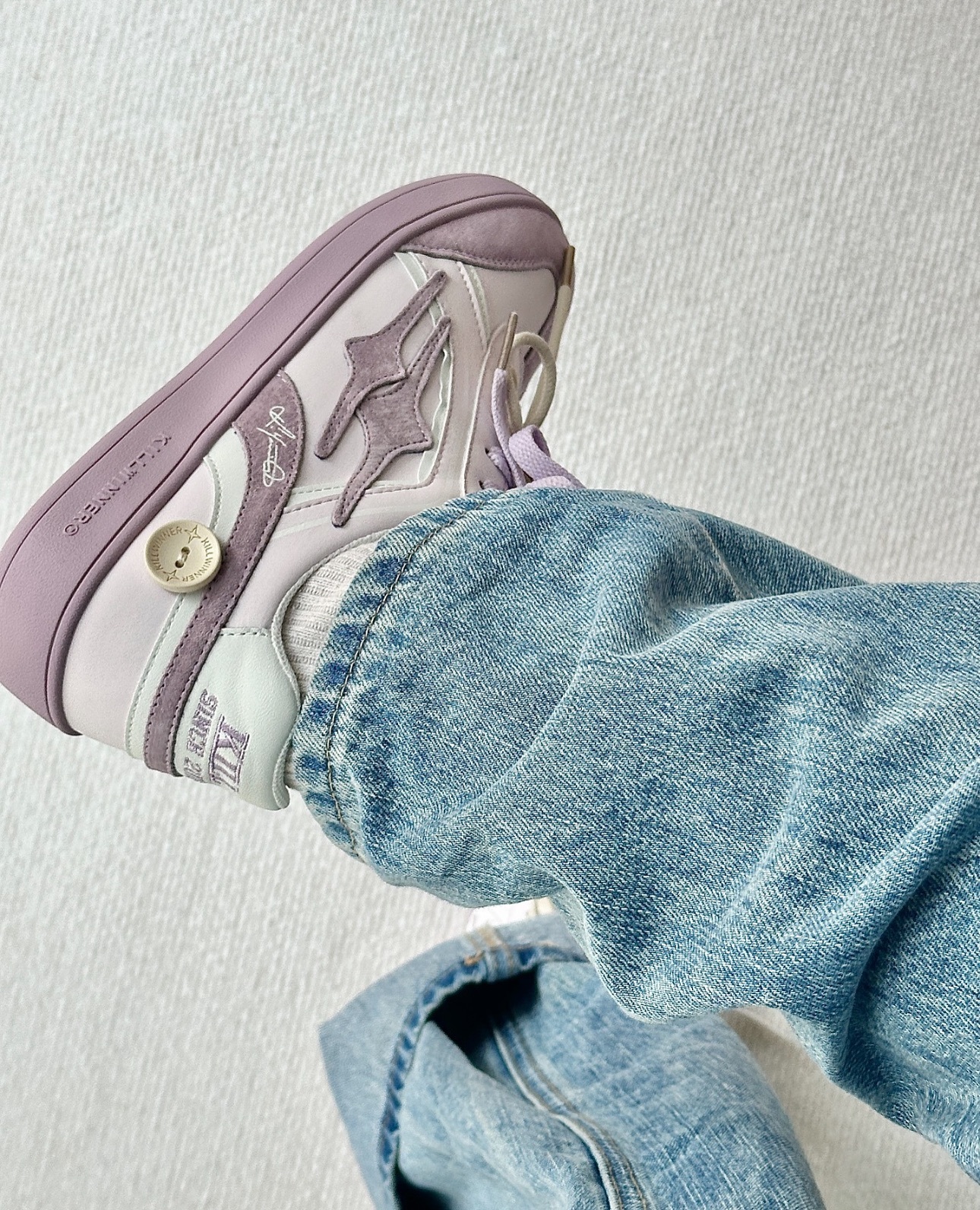 KILLWINNER SHOOTING STAR 張員瑛同款德訓鞋 芋頭紫