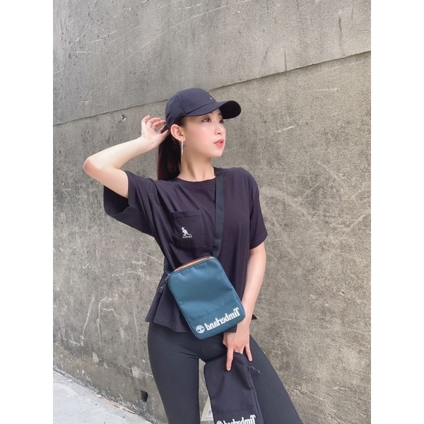 Timberland 森林綠 復古運動風 小方包｜斜背包 男女同款